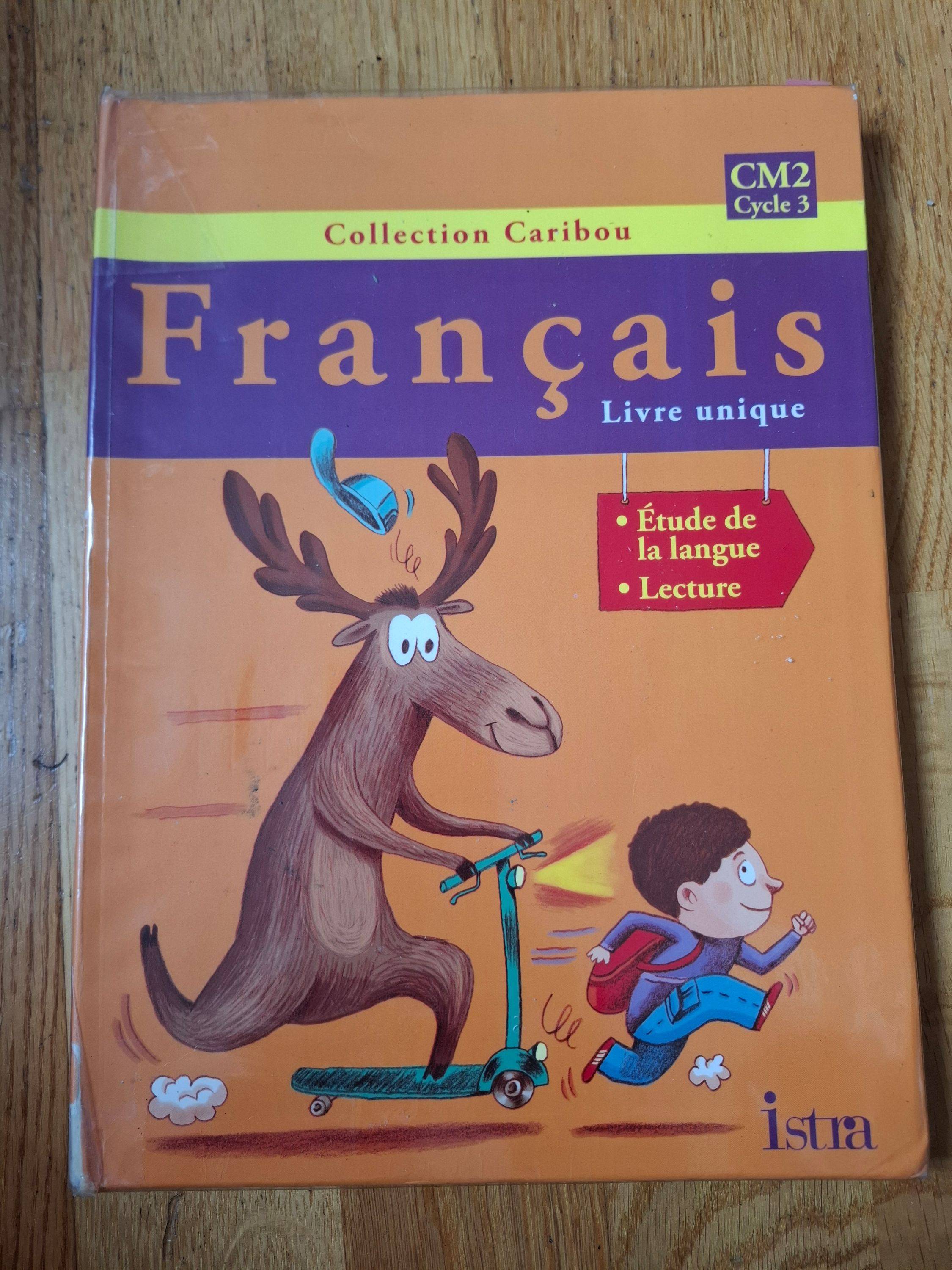 Vends manuel de Français CM2