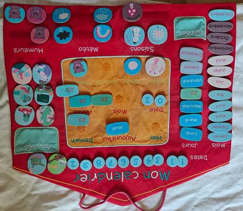 Vends calendrier pour enfants