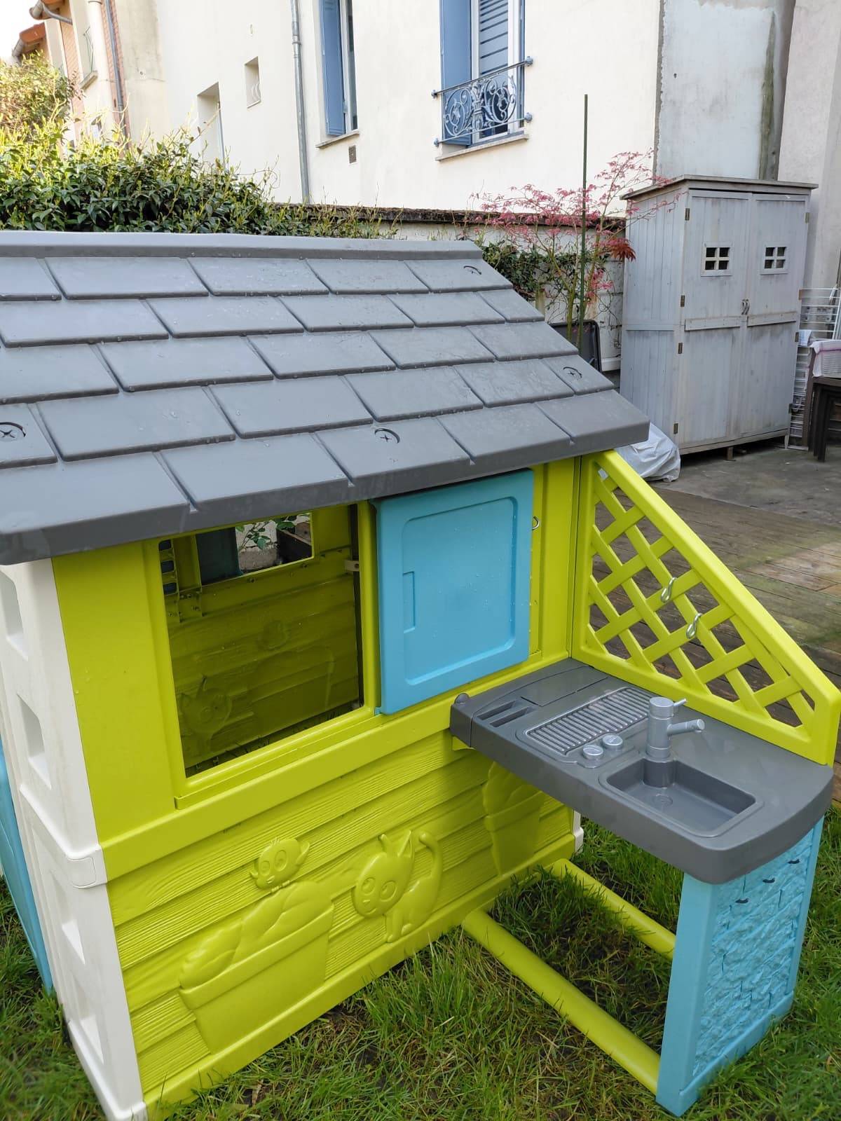 Vends maisonnette enfant / cabane de jardin Smoby