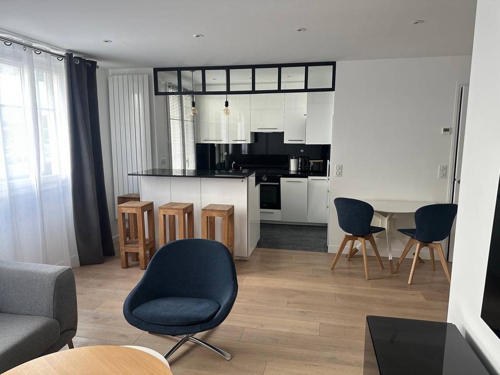 Loue appartement meublé et rénové - 53m² - Boulogne-Billancourt