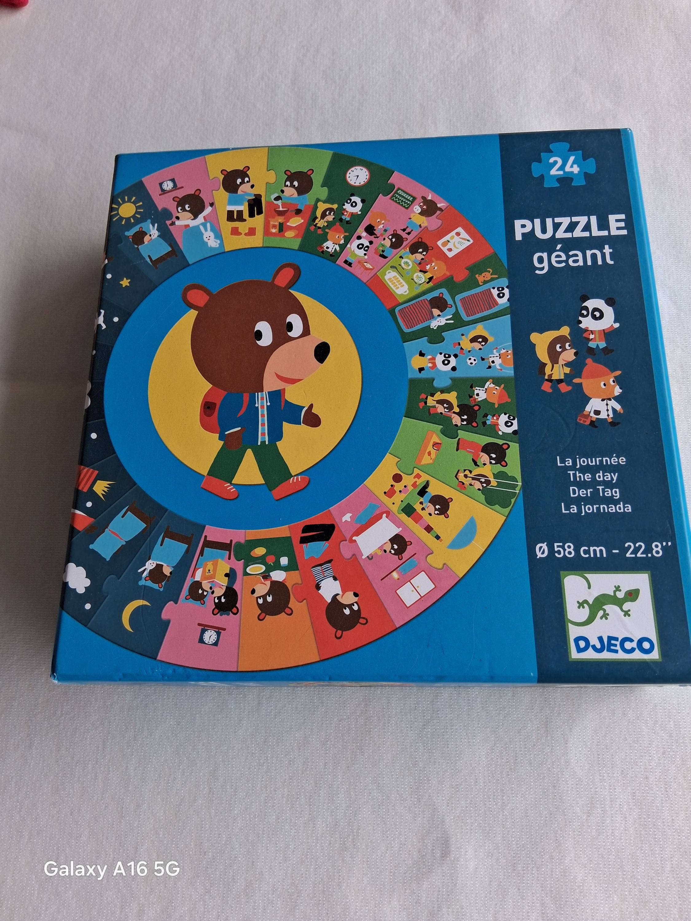Puzzle géant DJECO 24 pièces
