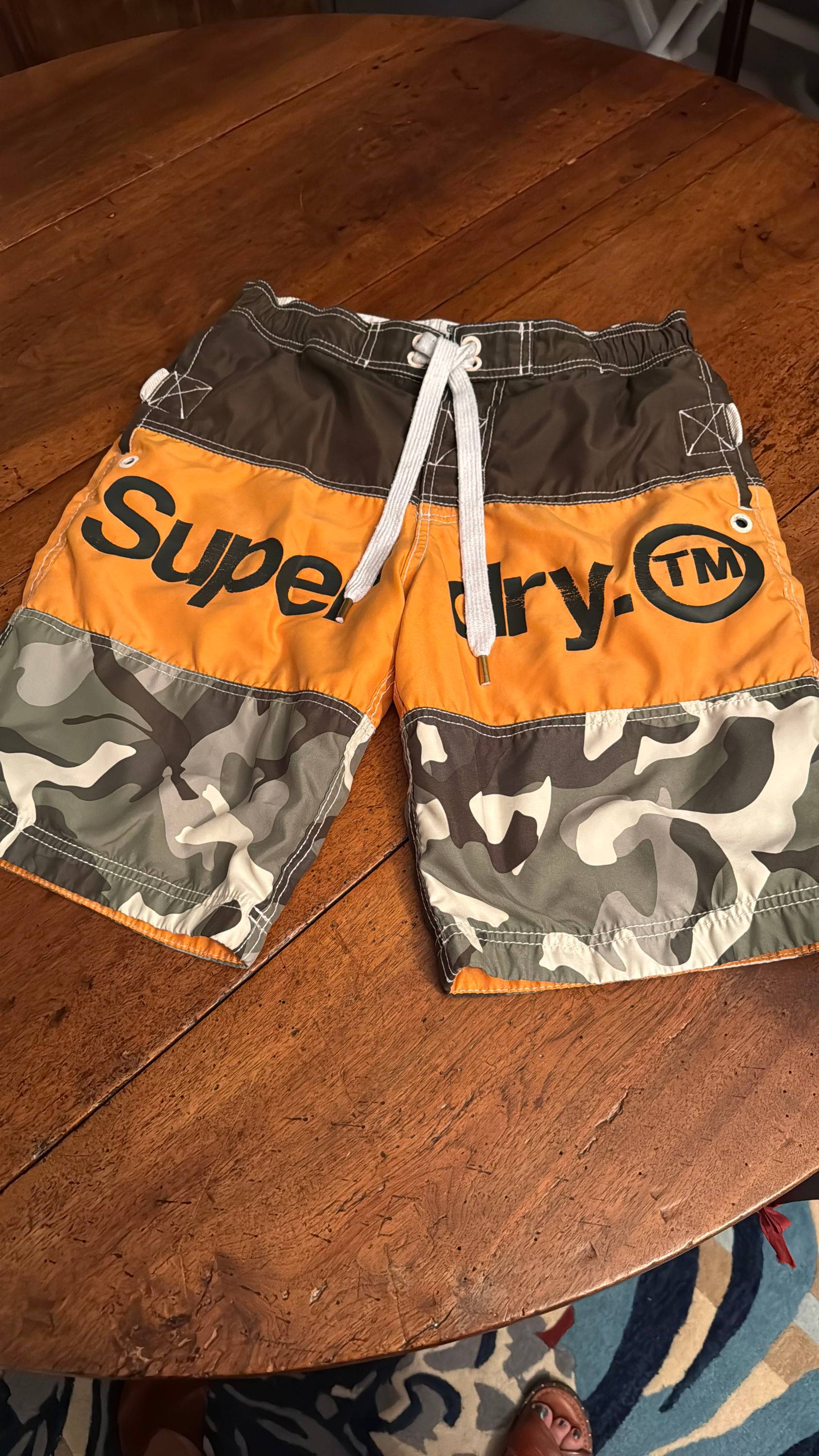 Vends maillot de bain long Superdry - Taille 16 ans