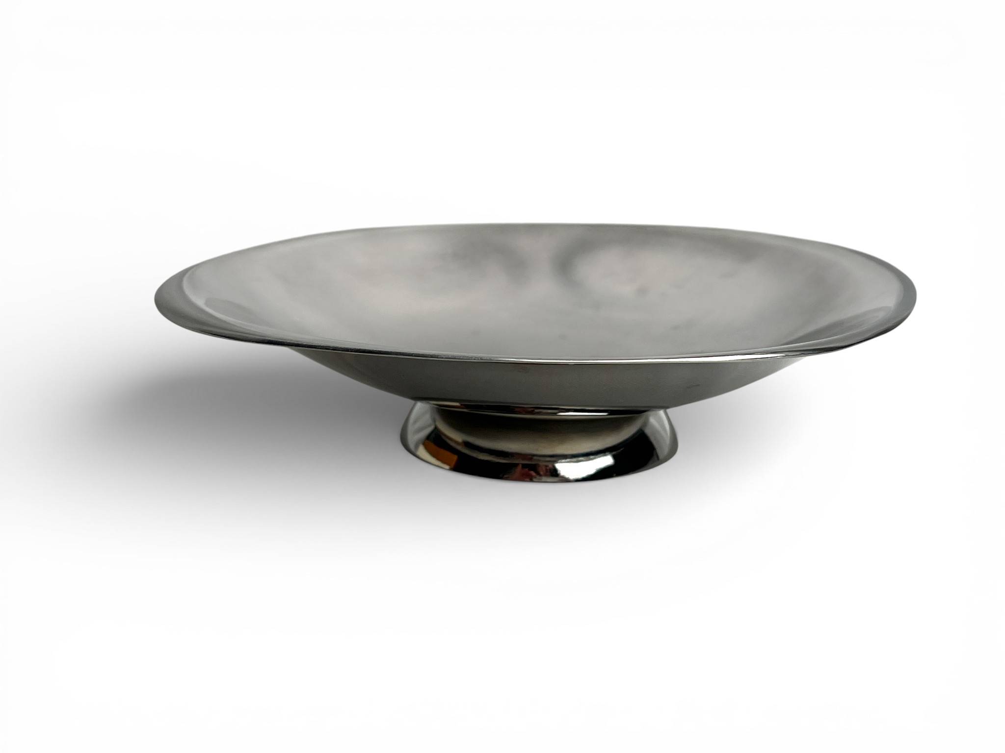 Plat vide poche inox uginium Bouillet Bourdelle vers 1960