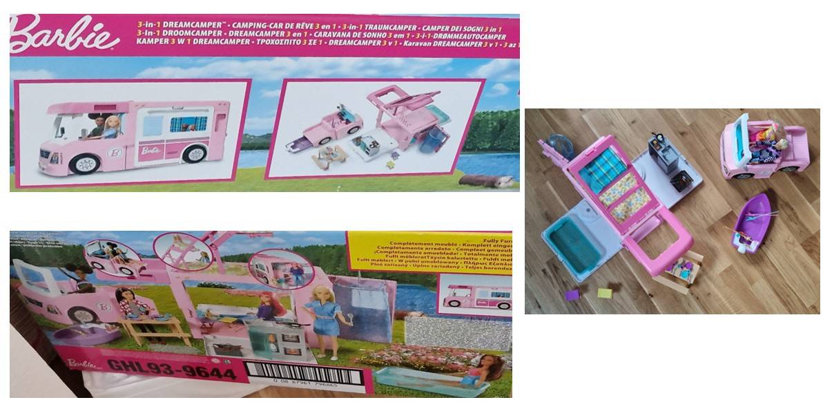 Vends camping car de rêve Barbie