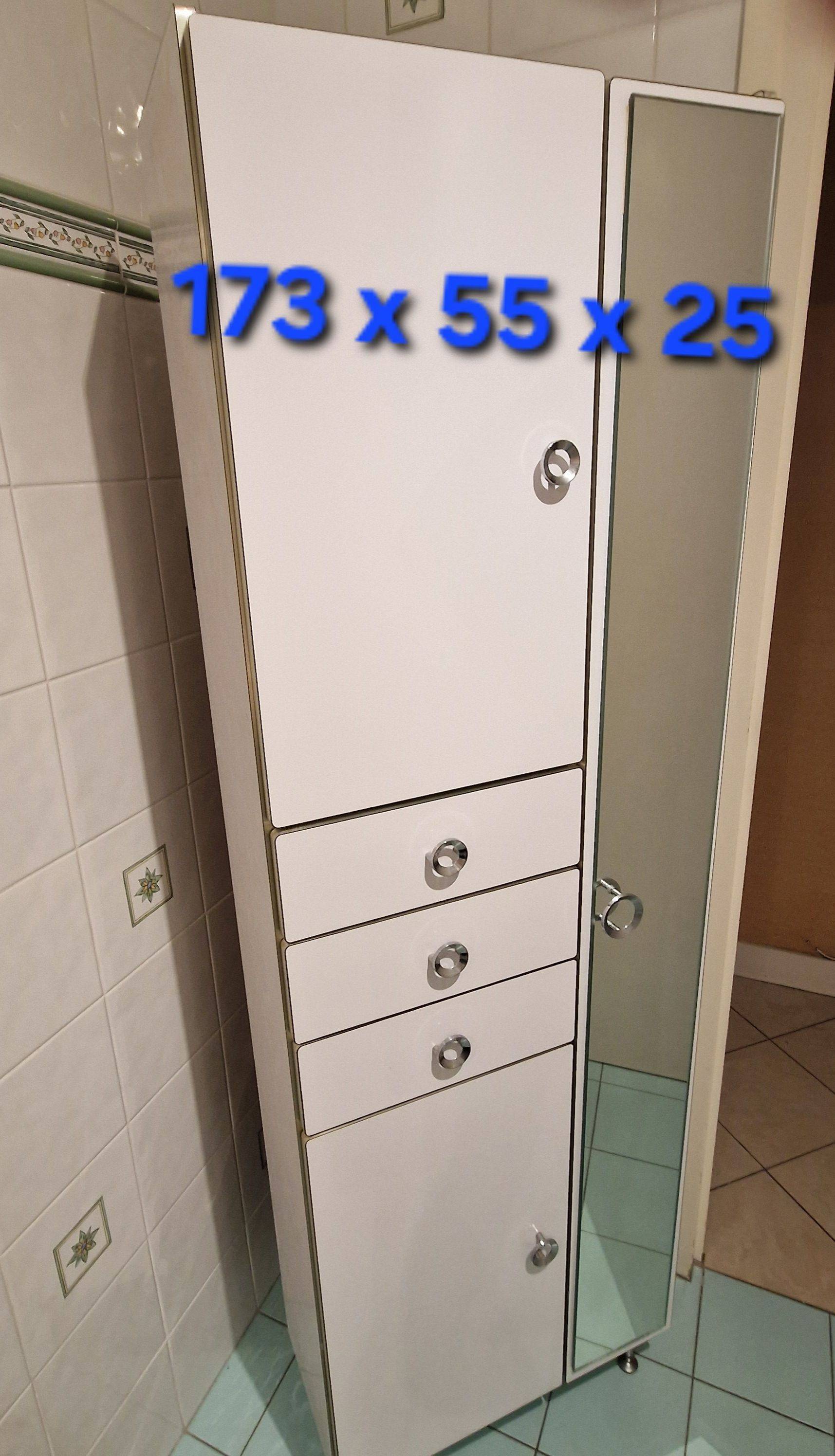 Vends armoire salle de bains h 175 l 55