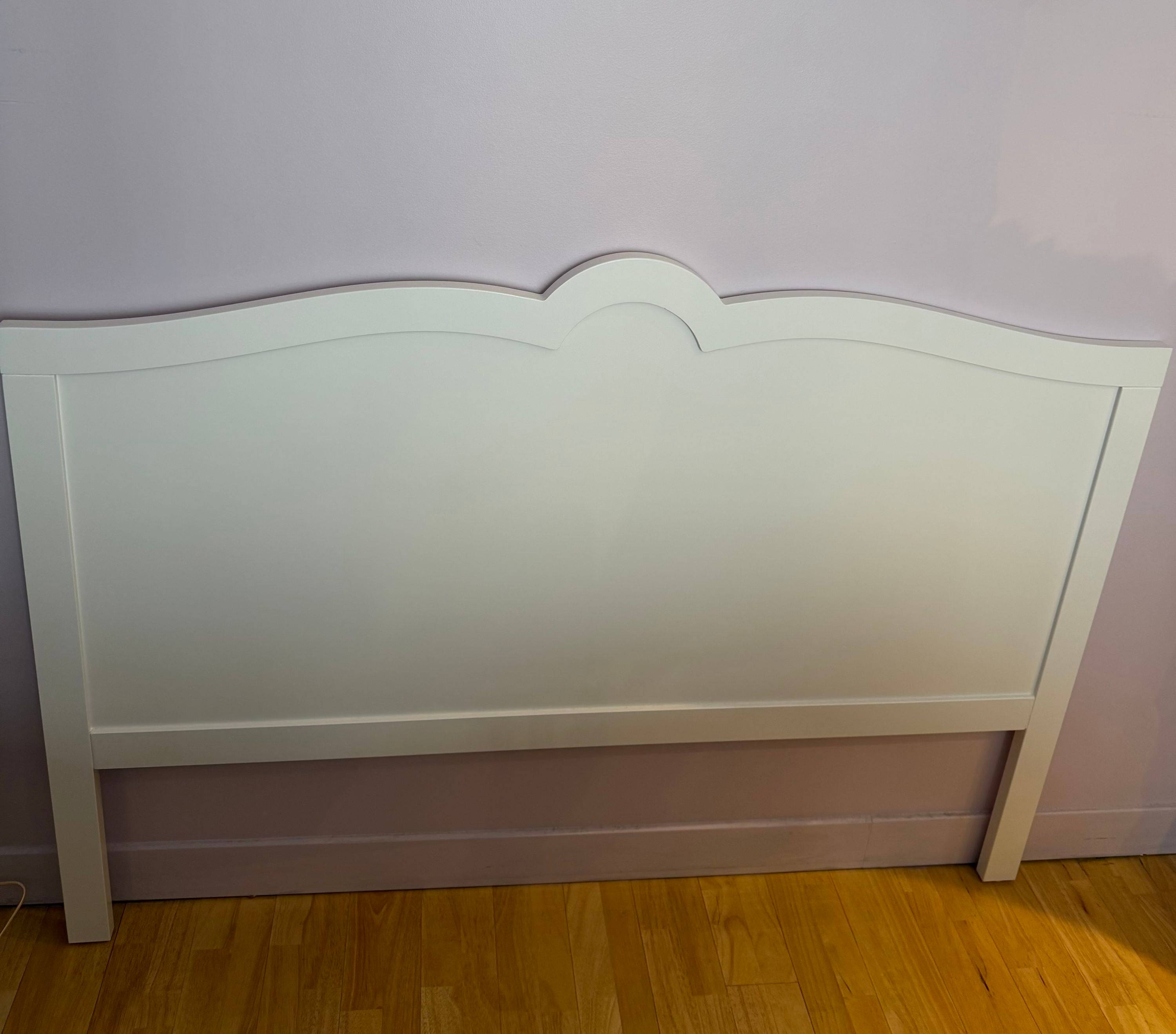 Vends tête de lit La Redoute en bois blanc, état neuf