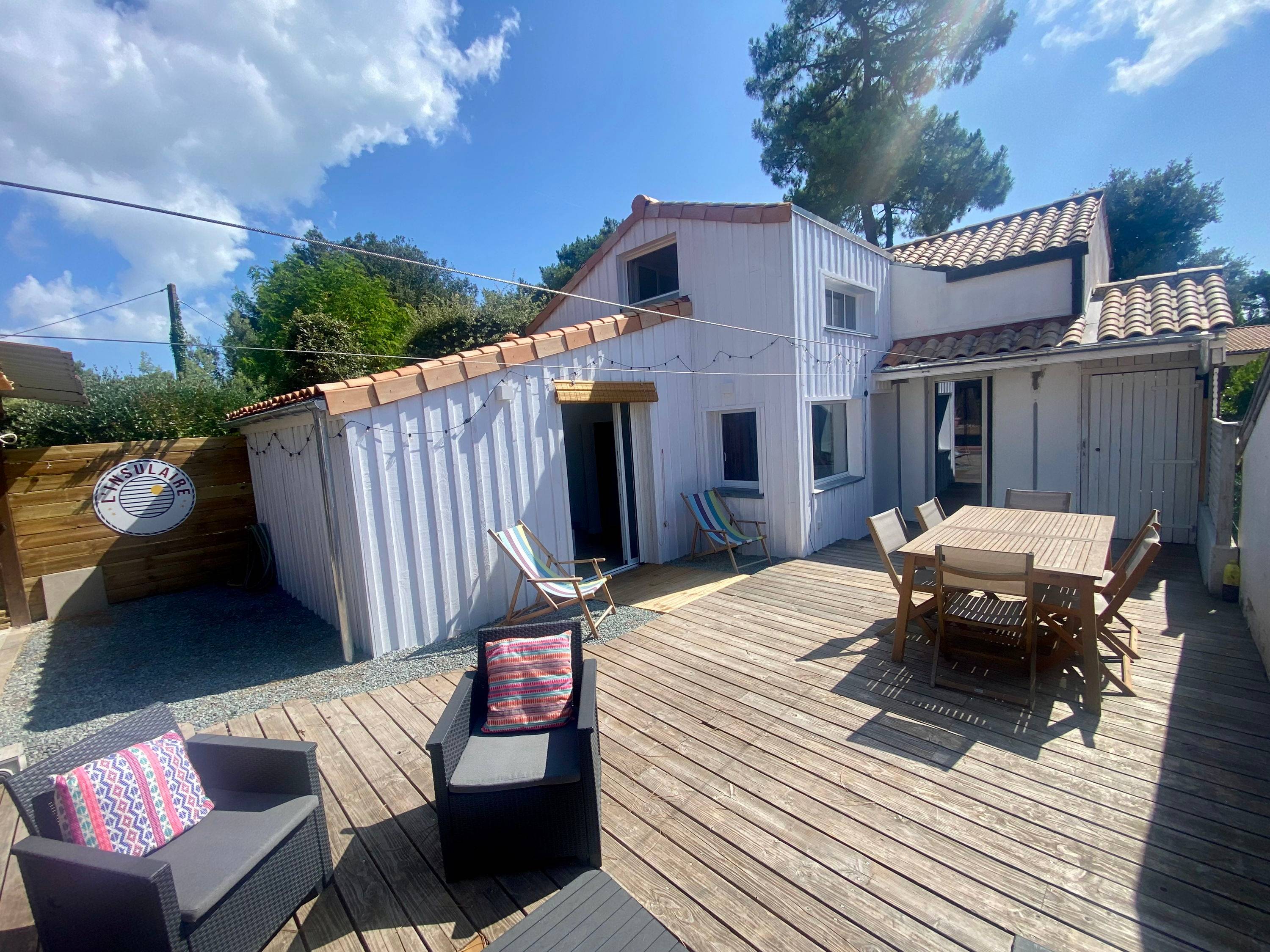 Loue maison de vacances en bord de mer à Saint-Trojan-les-Bains - 11 couchages