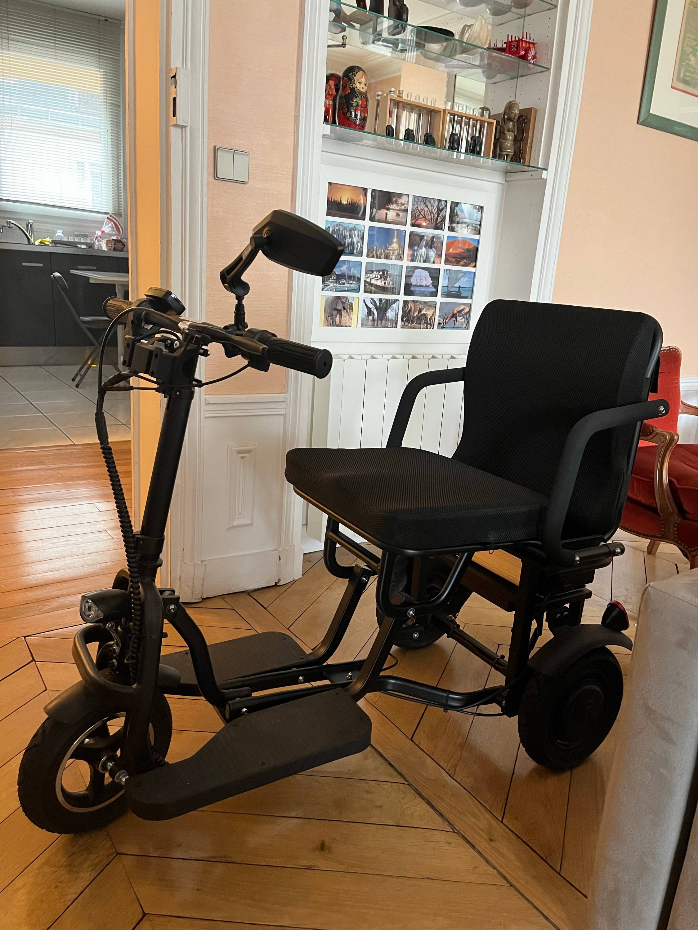Vends tricycle électrique pliable pour PMR