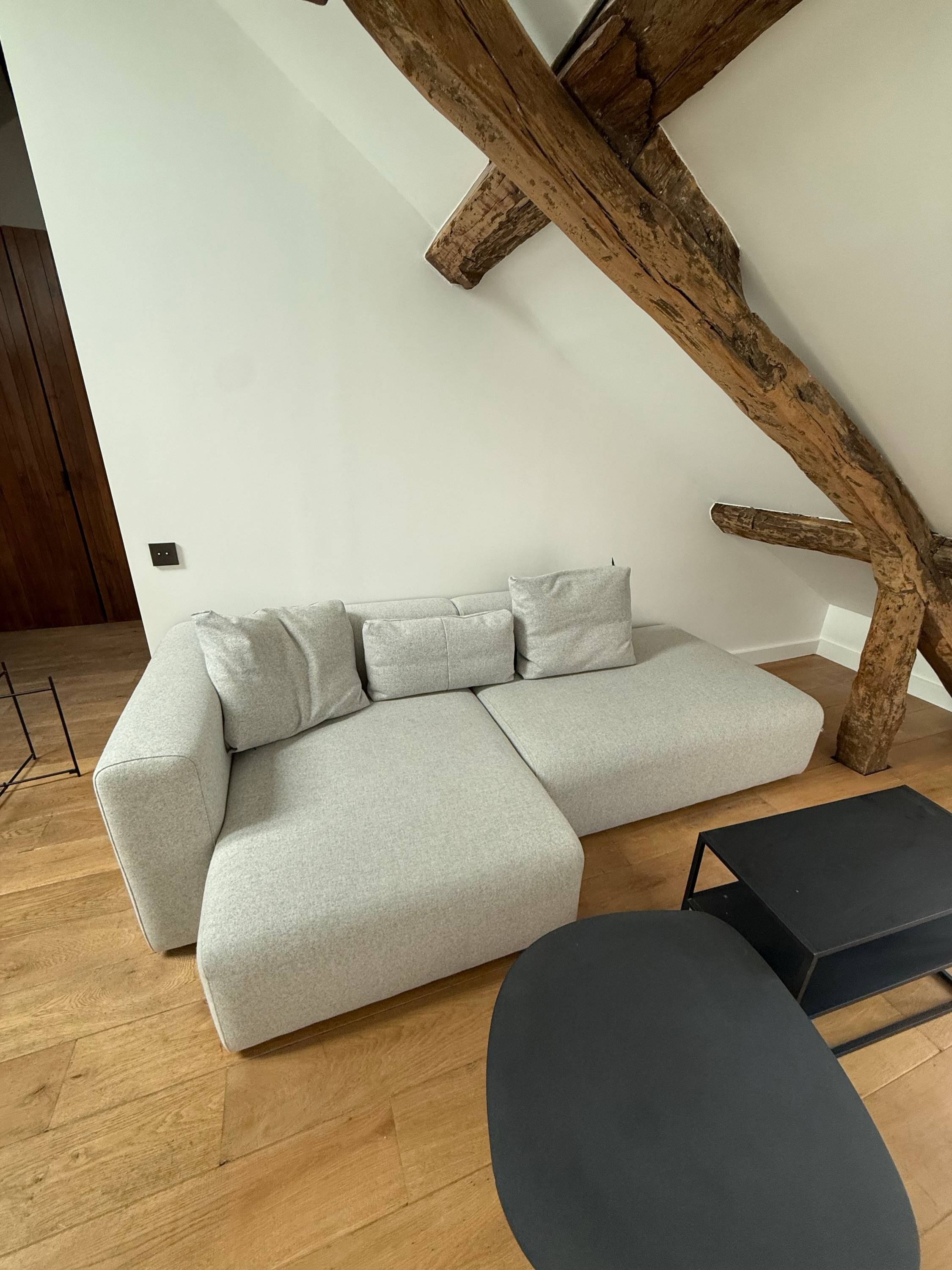 Vends canapé d’angle Hay Studio / 2,5 places - L 246 cm / accoudoir gauche