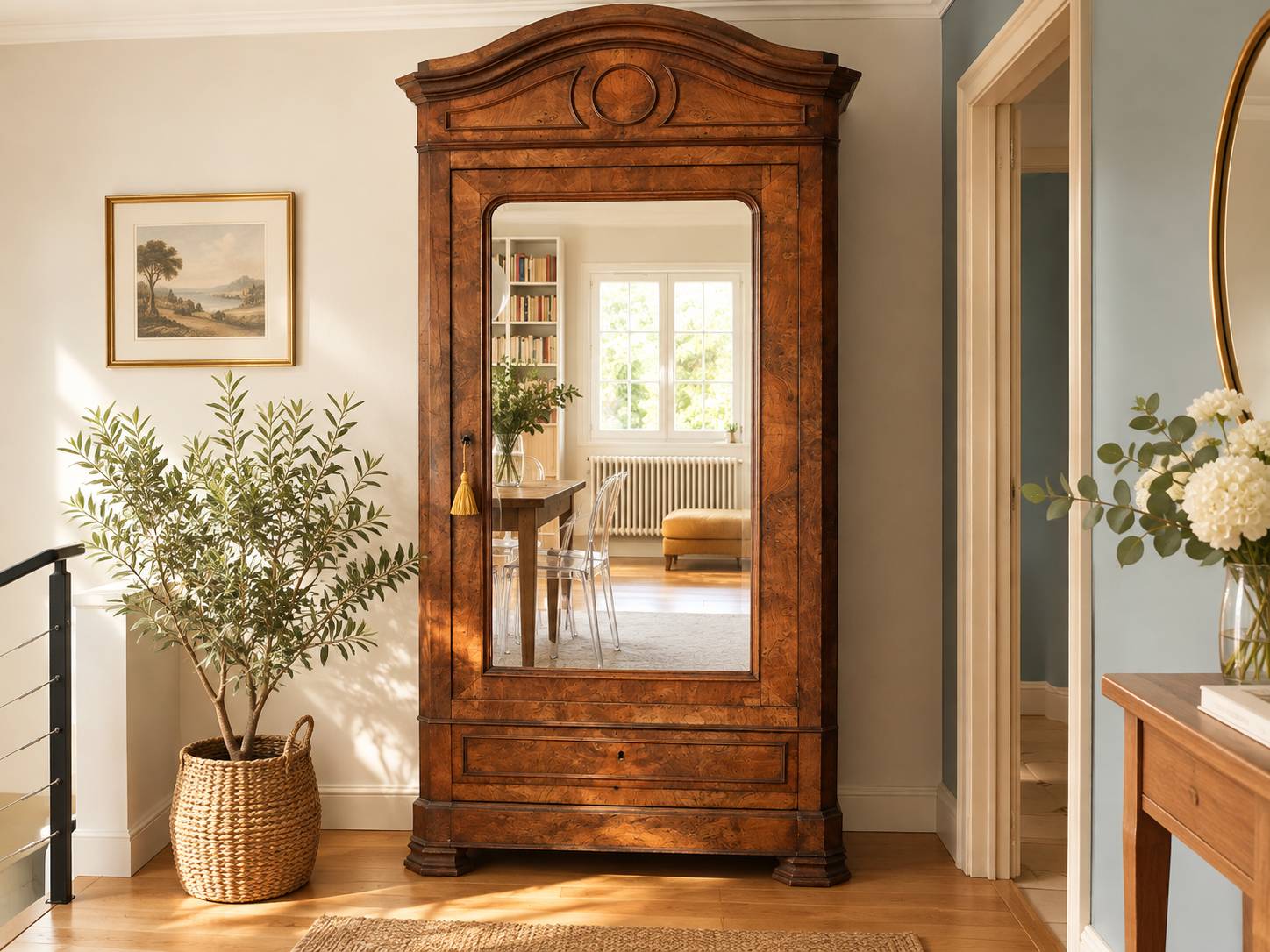 Vends armoire Louis-Philippe