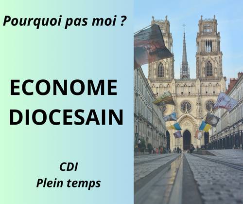 Recrute économe diocésain H/F, Orléans