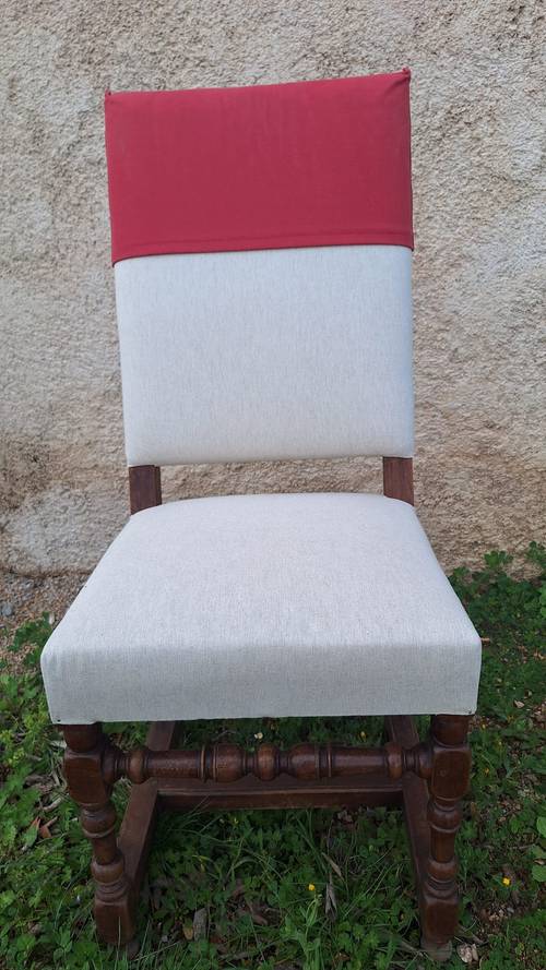 Vends chaises style Louis XIII