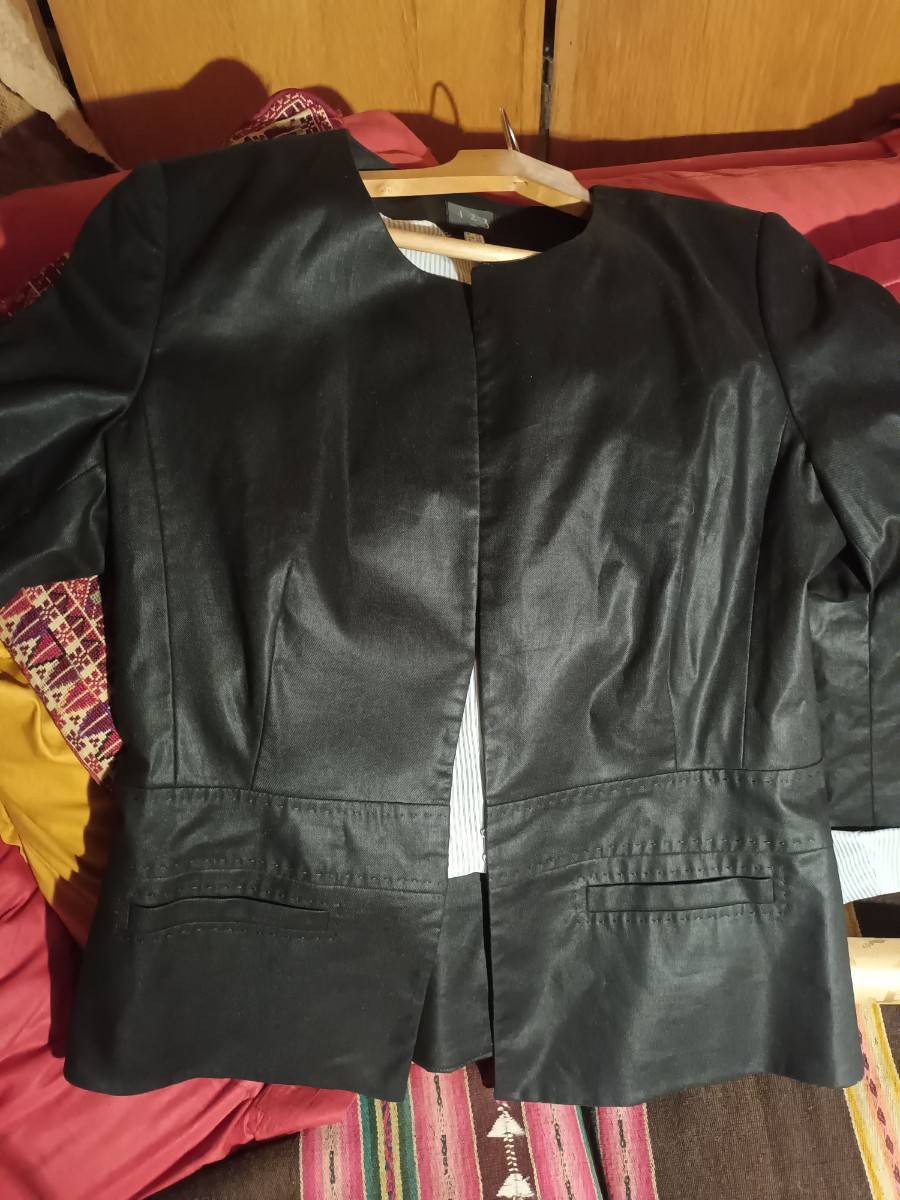 Vends veste en percale glacée