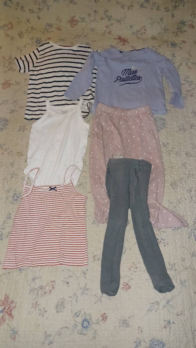 Vends lot de vêtements fille - Taille 3 ans