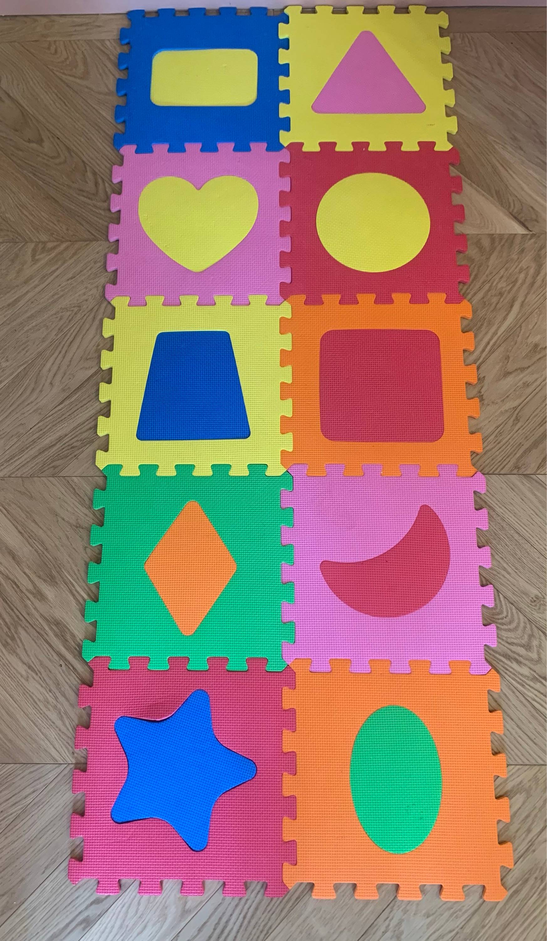 Vends puzzle sol mousse formes et chiffres