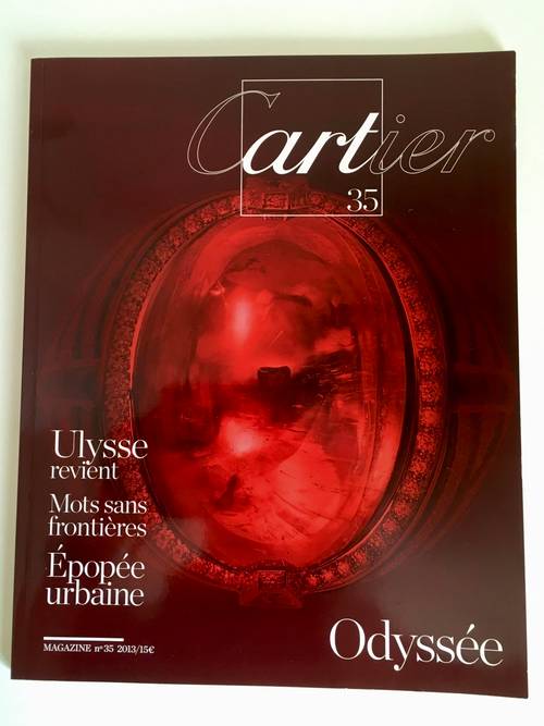 Vends magazine Cartier 35 2013 Ulysse Odyssée revue 25 ans expos