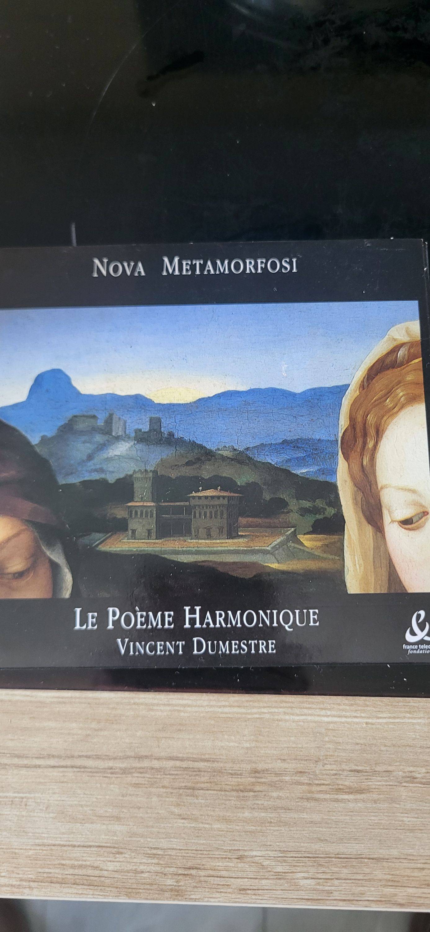 Vends CD Nova Metamorfosi, le poème harmonique de Vincent Demestre