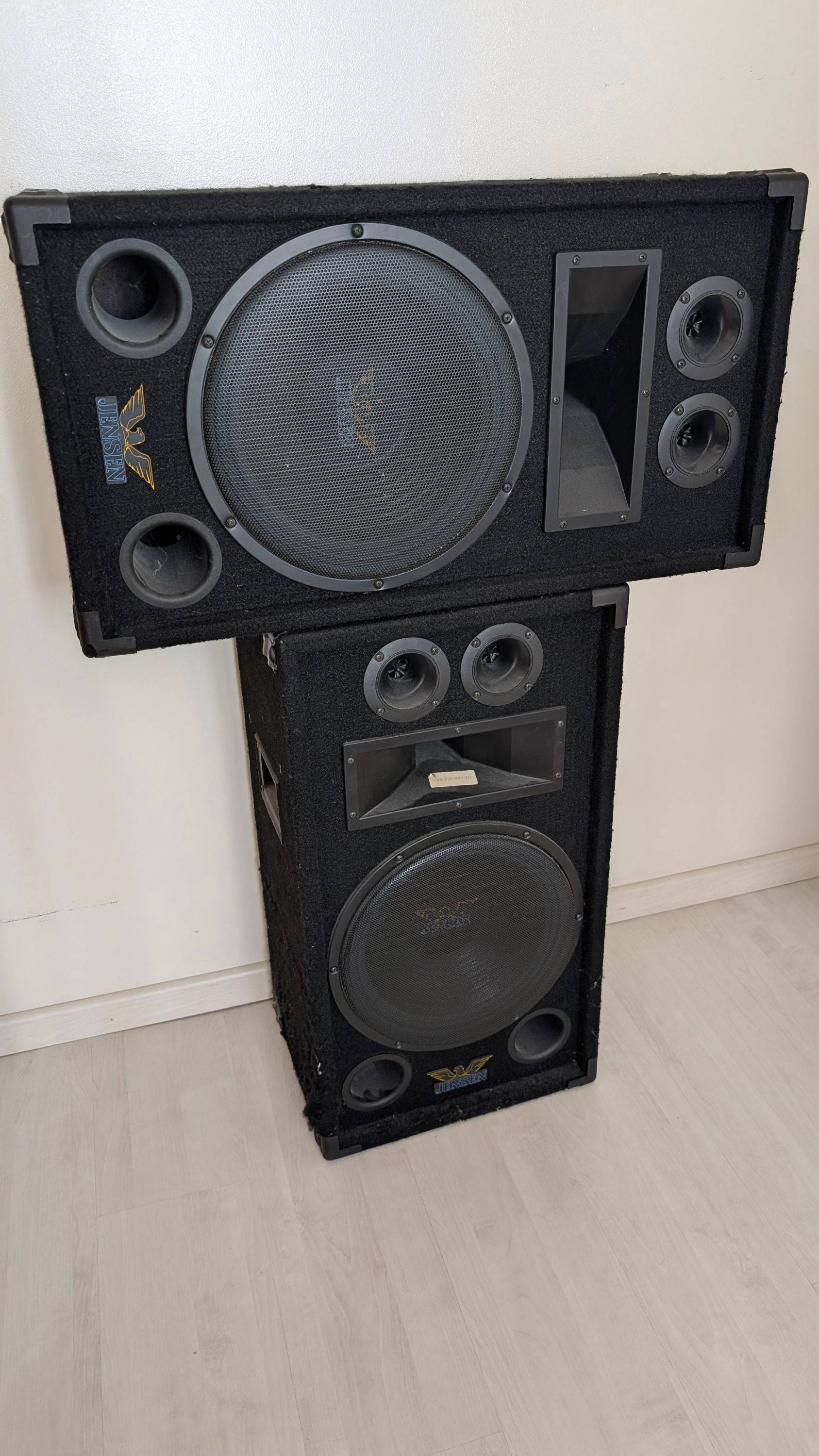 Vends Paire d'enceintes Jensen Power Station 1300 S 