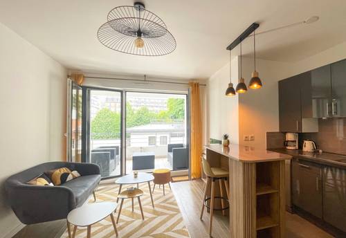 Loue appartement - 48m² dont 8m² de terrasse et 1 parking Courbevoie
