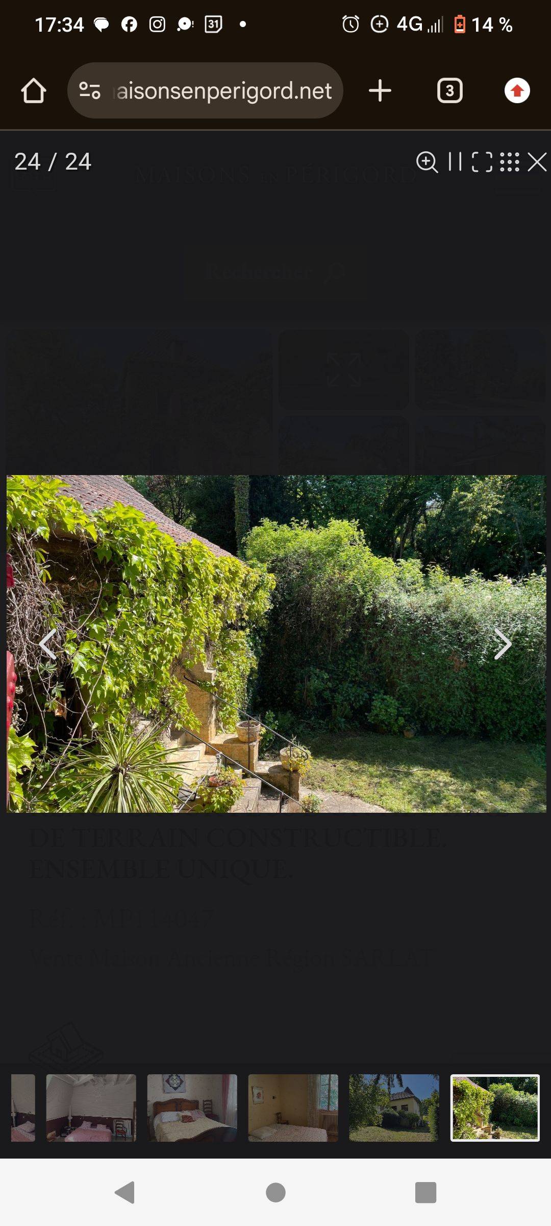 Une photo de l’annonce