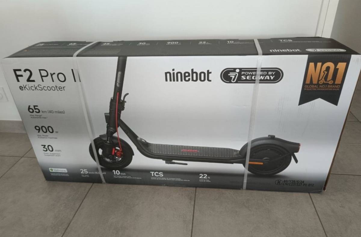 Trottinette électrique ninebot F2 pro II on Gens de Confiance