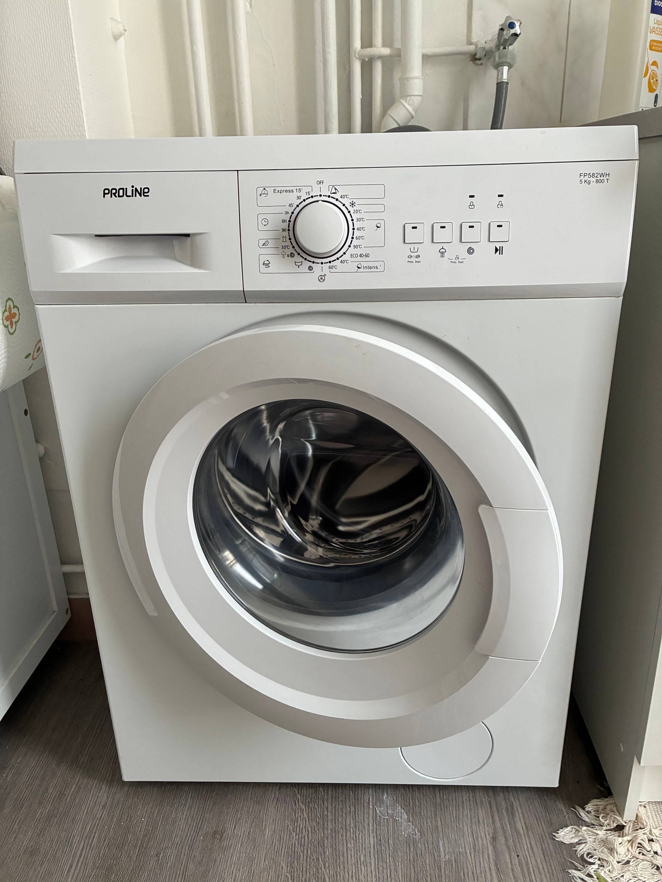 Vends machine à laver Proline 5 kg