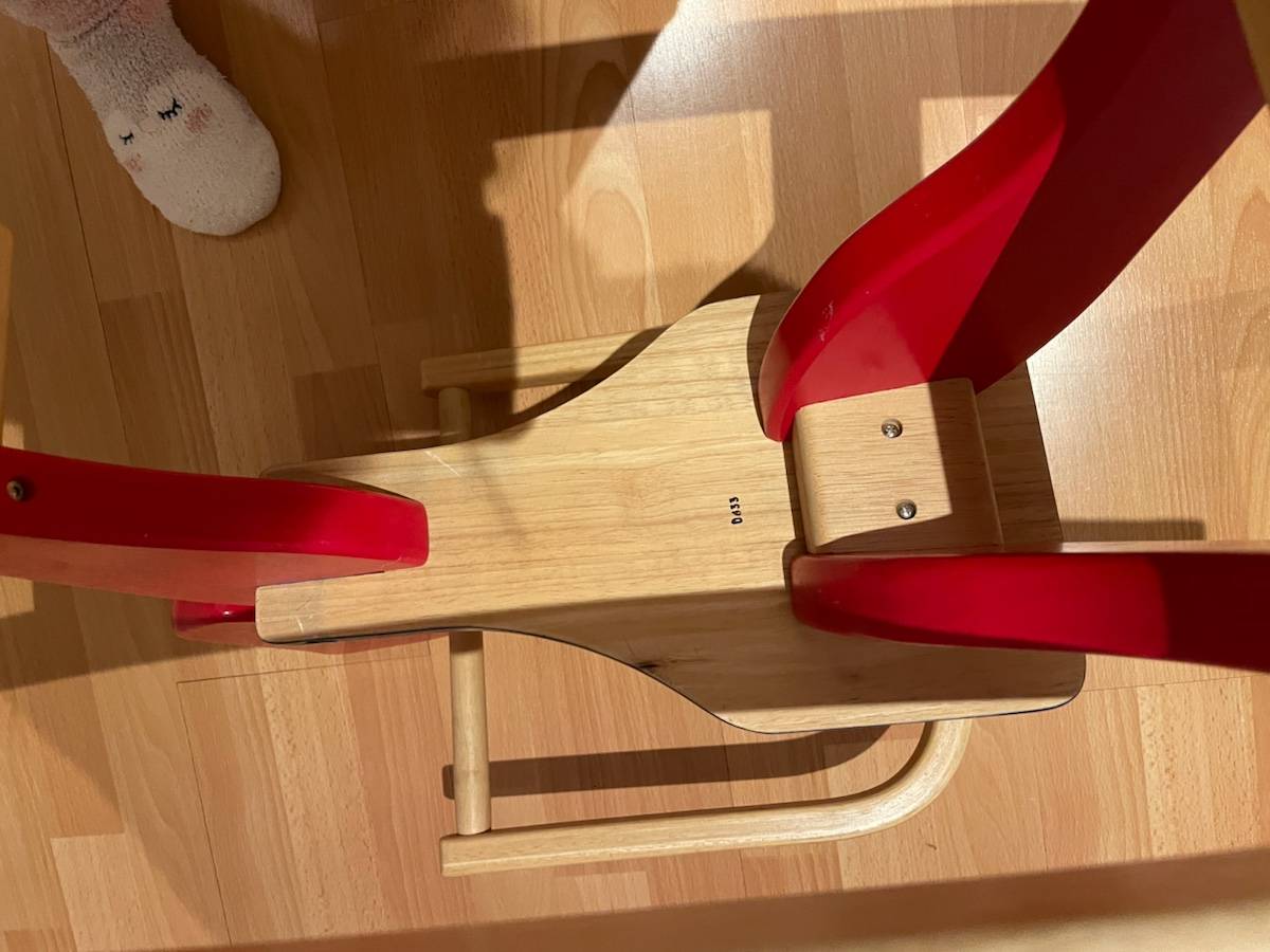 Cheval à bascule en bois PINTOY