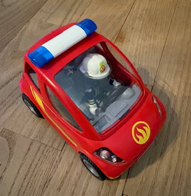 1er Véhicule de Pompiers Playmobil