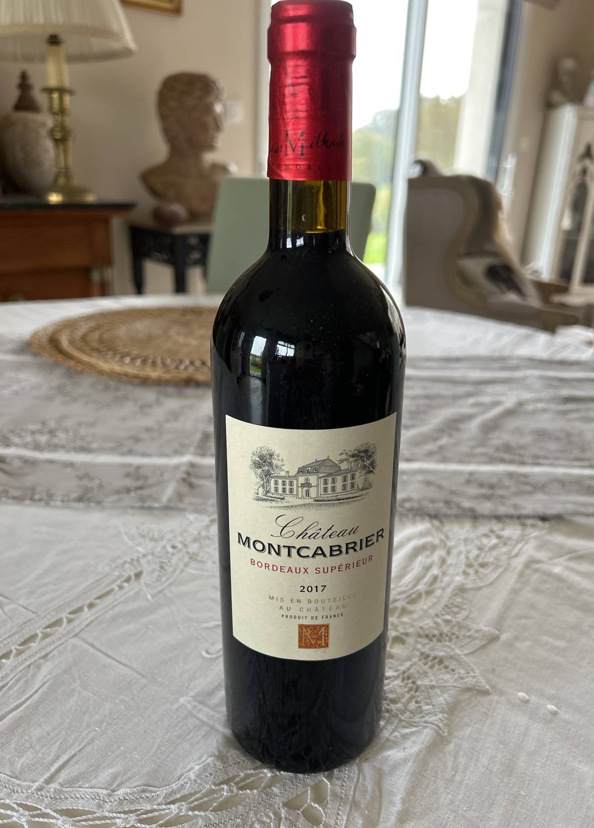 Vends Château Montcabrier Bordeaux Supérieur 2017  (7 cartons de 6)