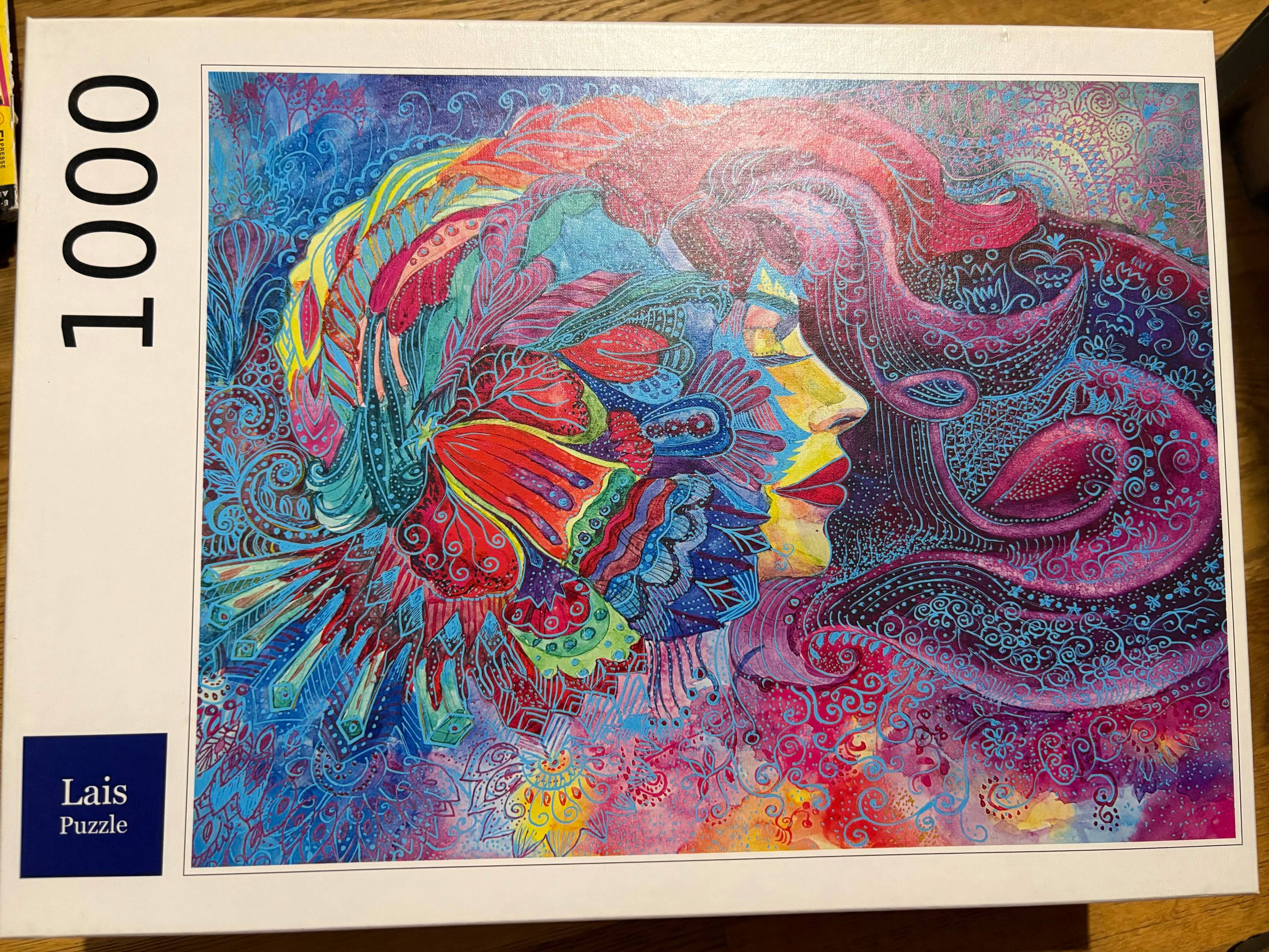 Vends puzzle femme en couleur