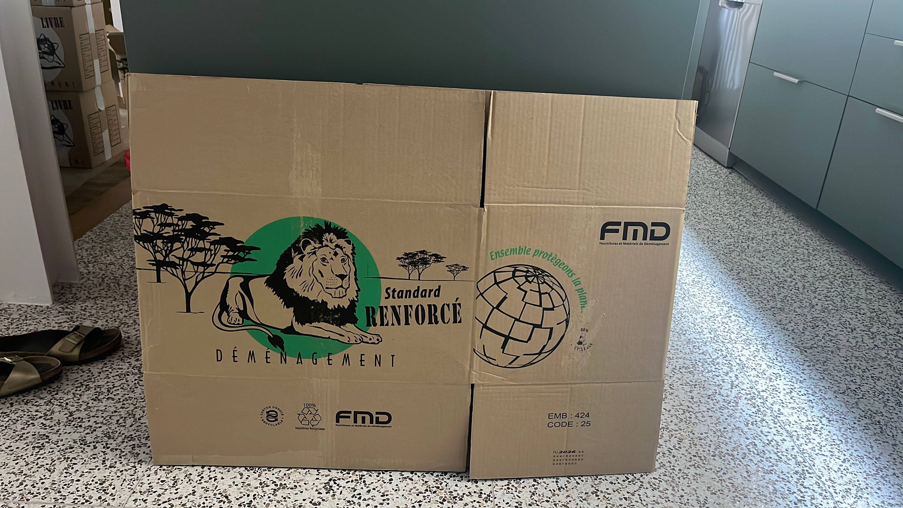 Vends cartons de déménagement
