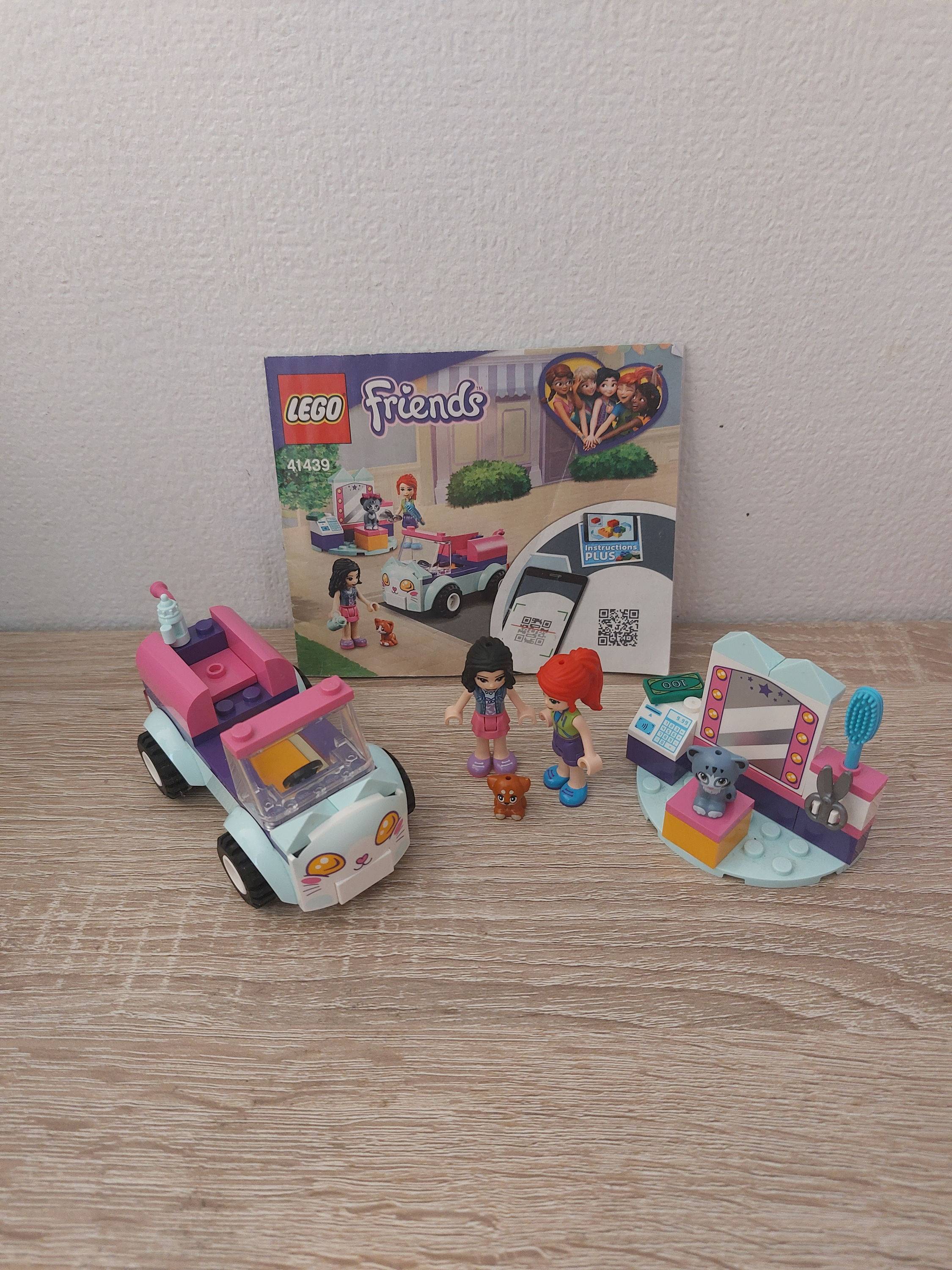 Vends Lego Friends 41439 la voiture de toilettage pour chats