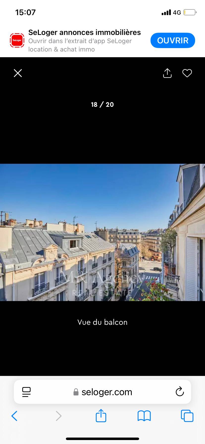 Une photo de l’annonce