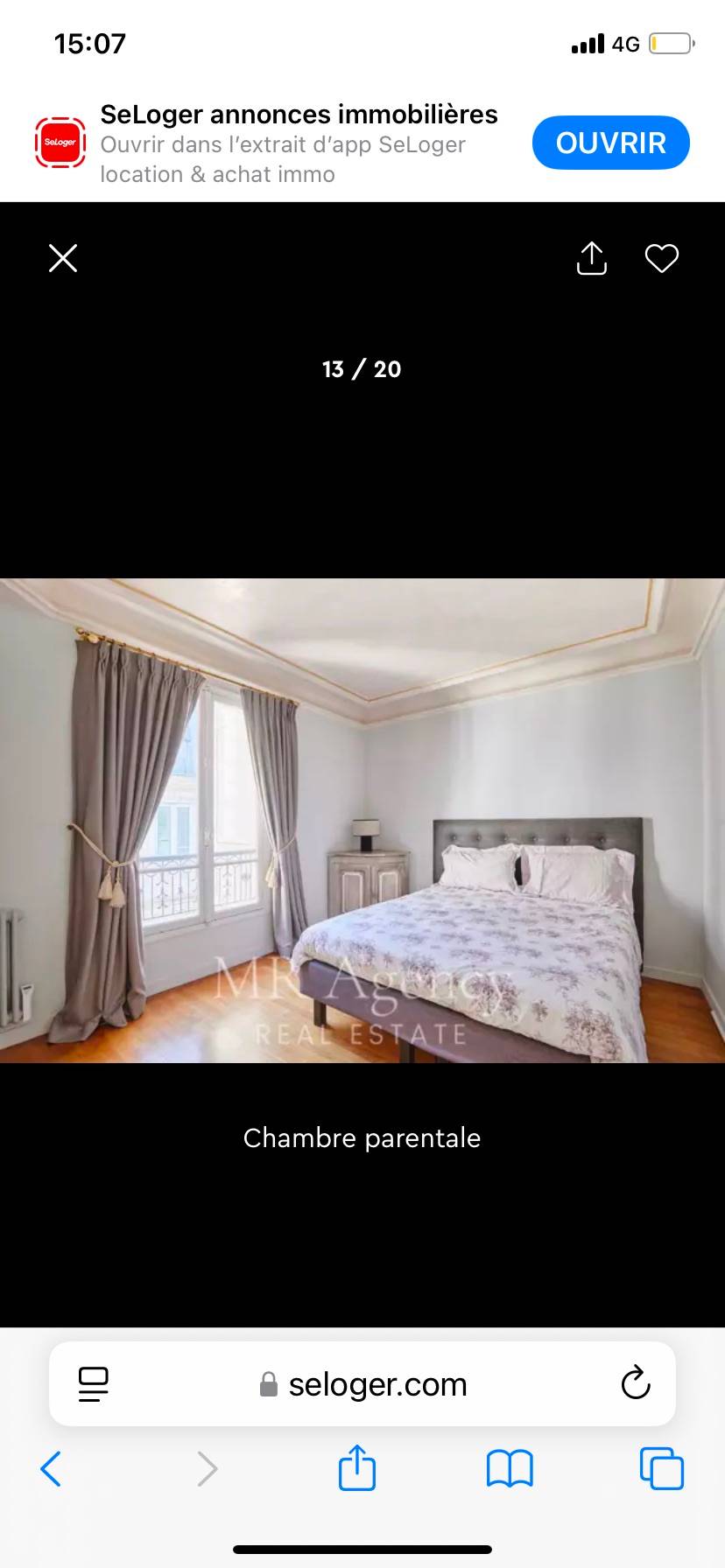 Une photo de l’annonce