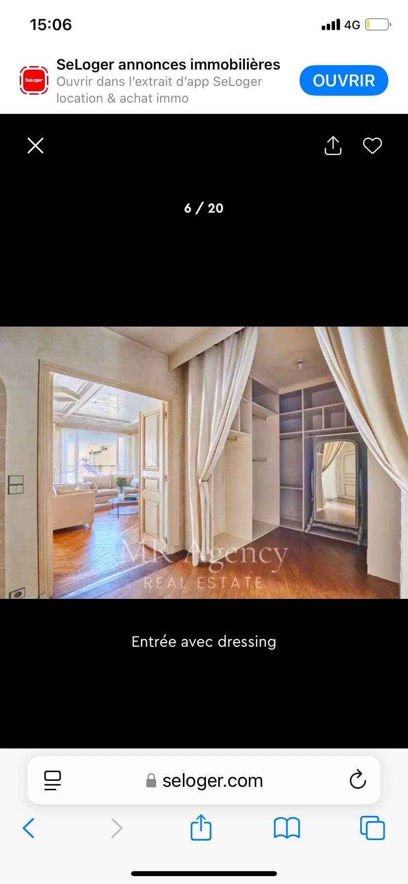 Une photo de l’annonce