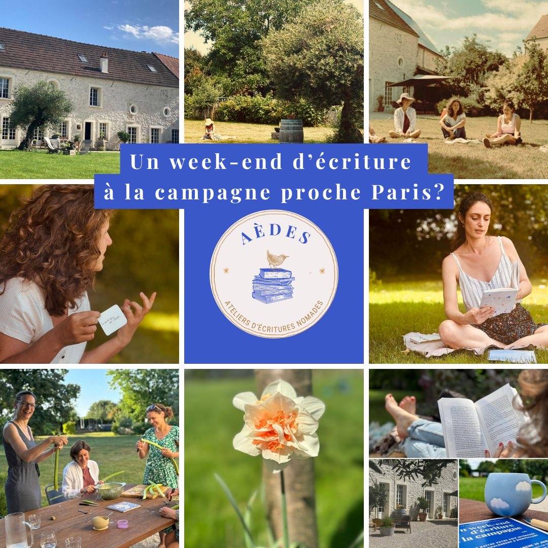 Propose stage d’écriture à la campagne proche de Paris le 6 juin