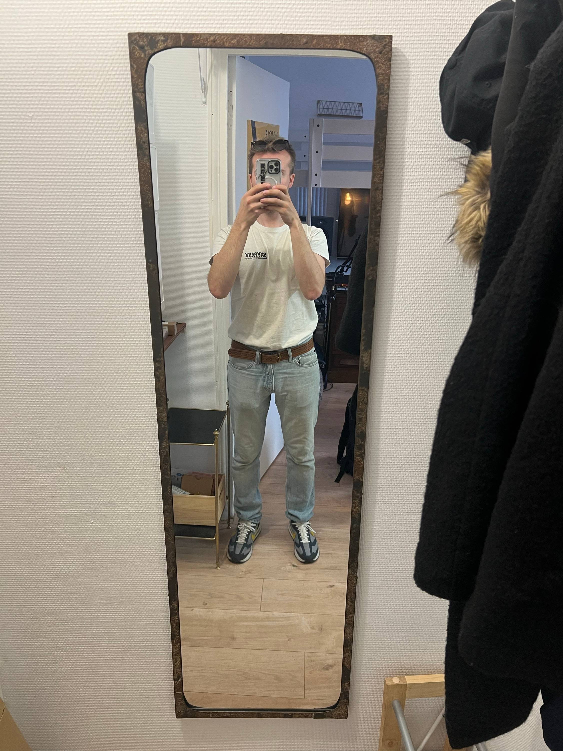 Vends grand miroir 140x40 cm