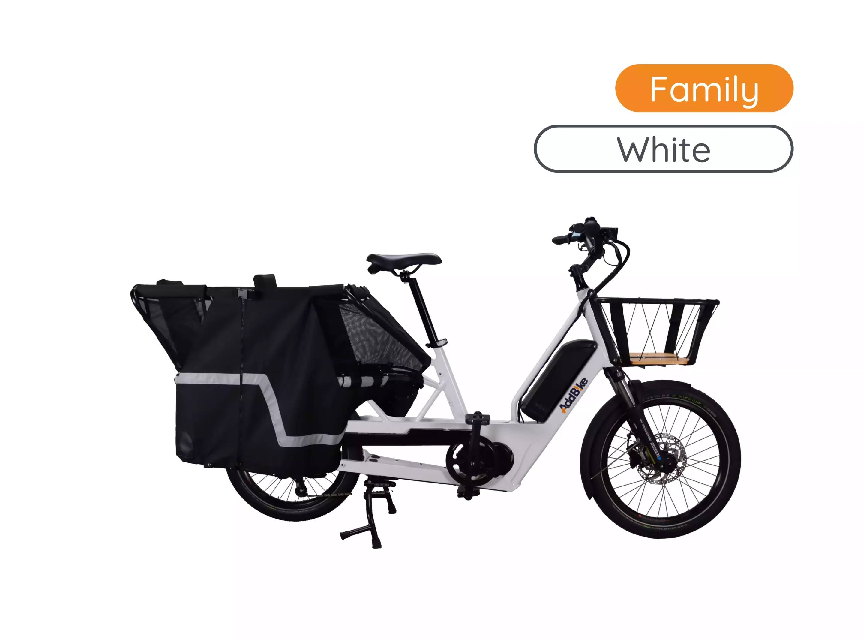 Vends vélo long tail Addbike - très bon état - 2 batteries