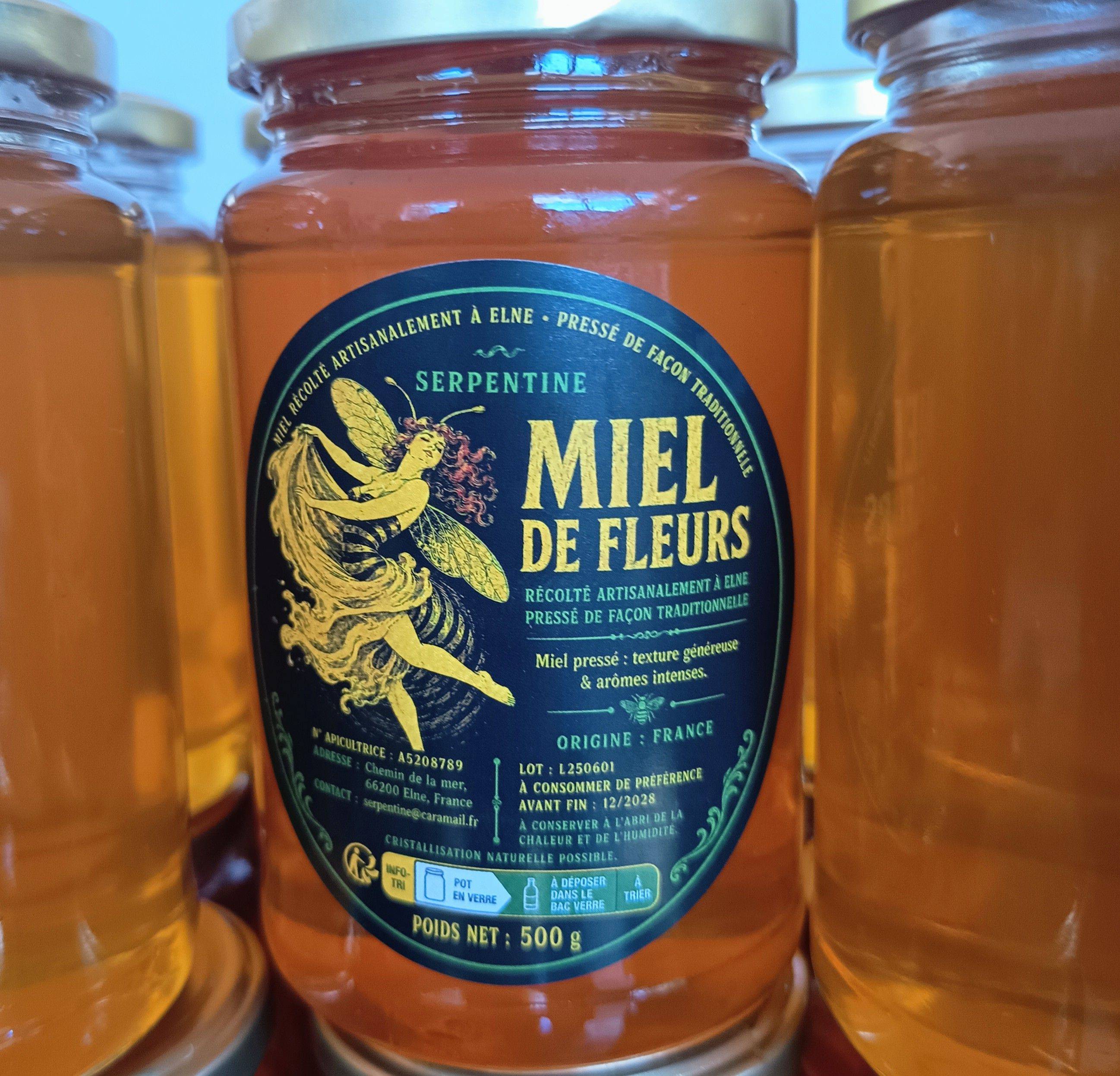 Vends miel artisanal pressé