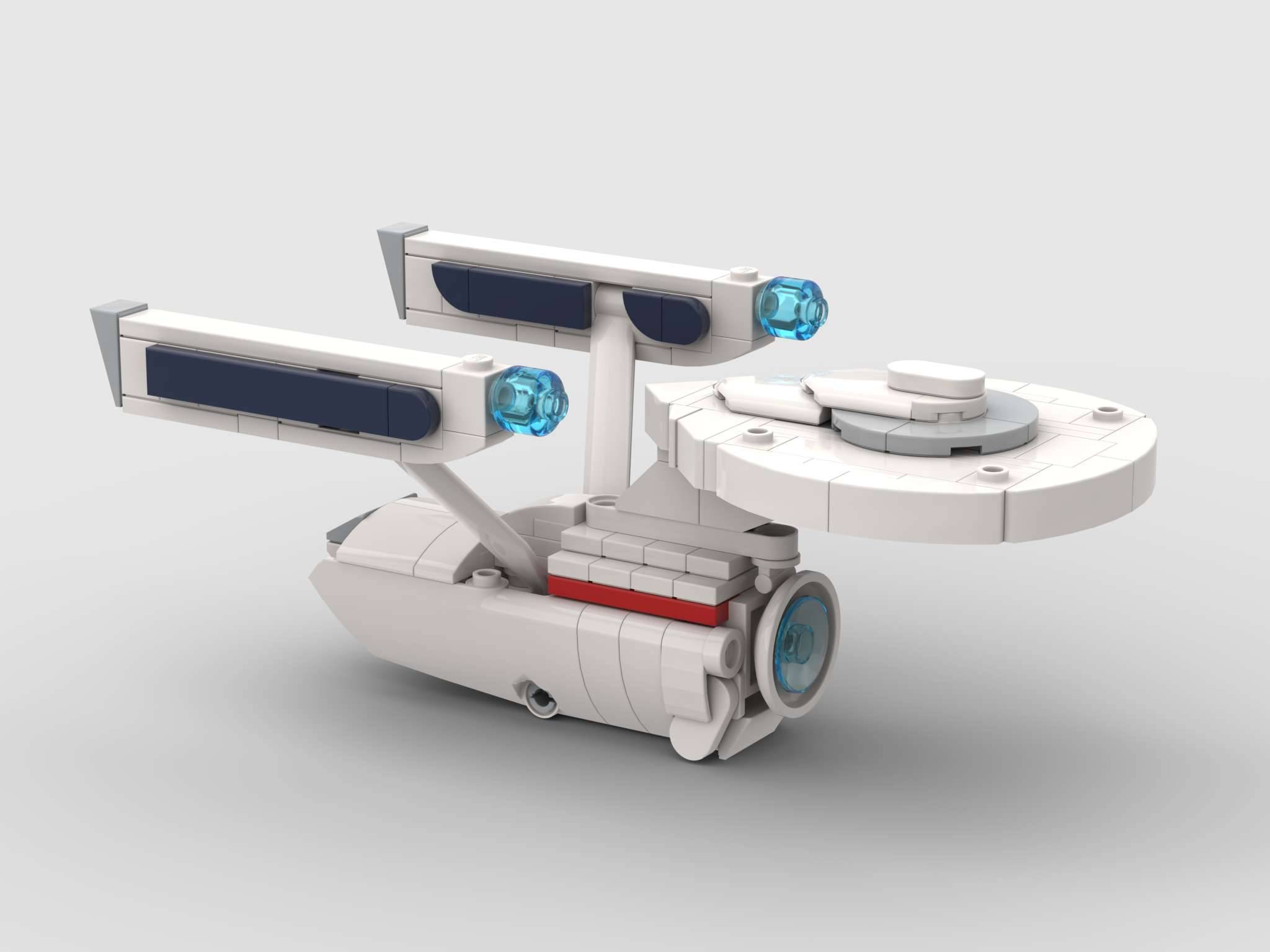 Vaisseau Enterprise USS Enterprise NCC-1701-A Star Trek - Bloc de construction