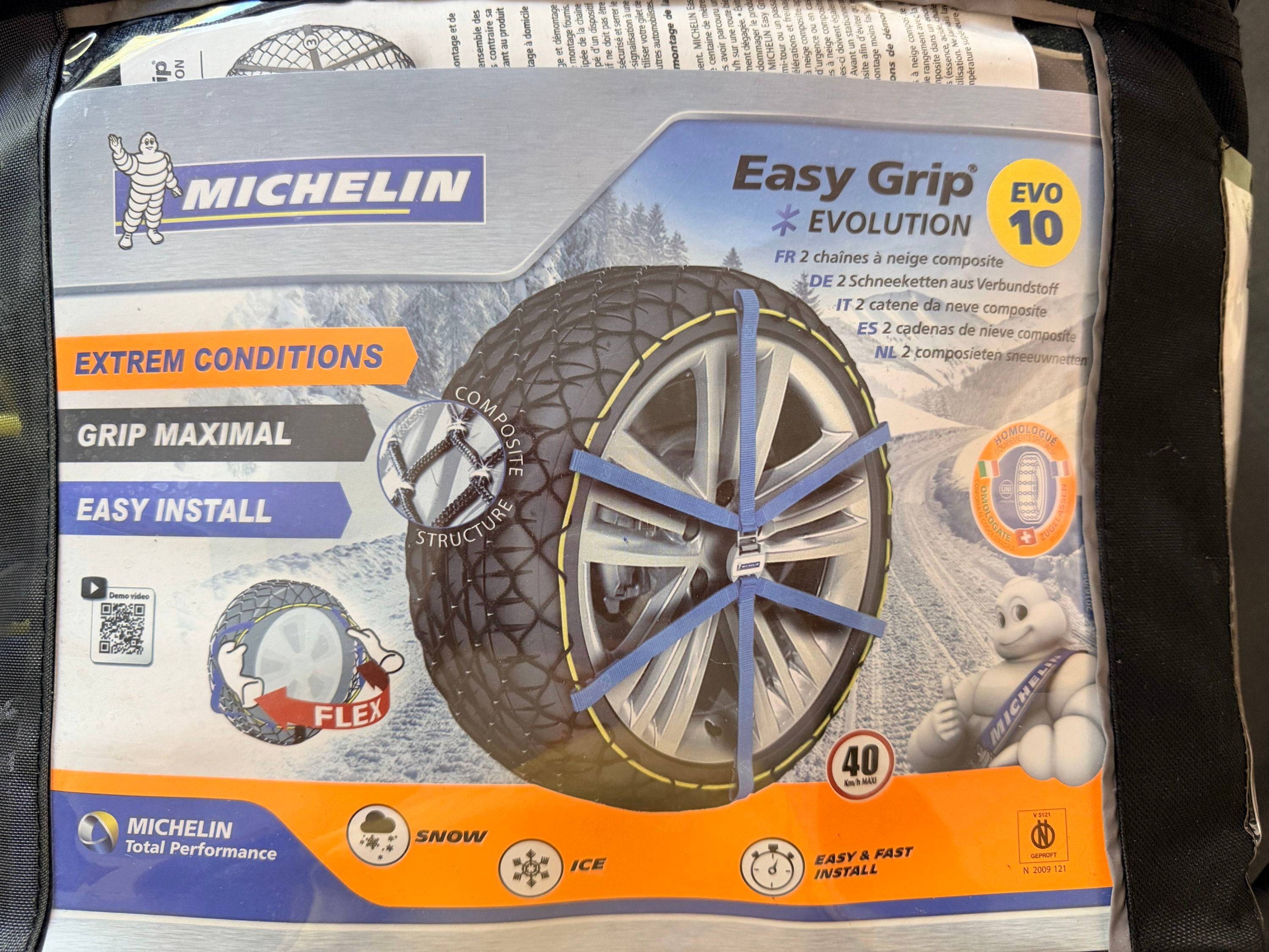 MICHELIN Easy Grip Evolution chaînes à neige composite EVO 10