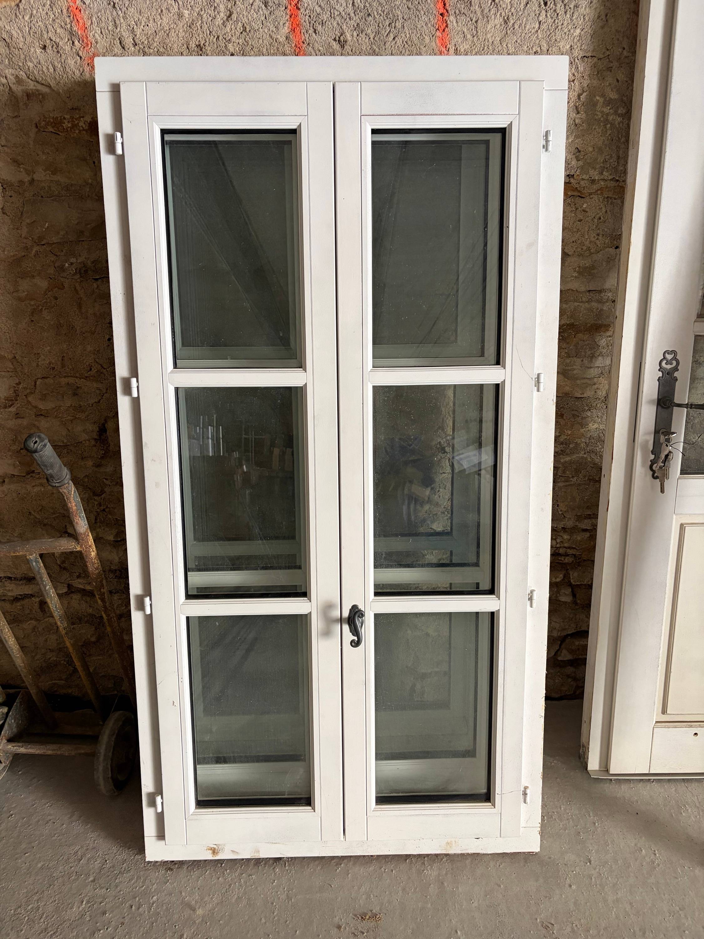 Vends lot de fenêtres en bois double vitrage en excellent état
