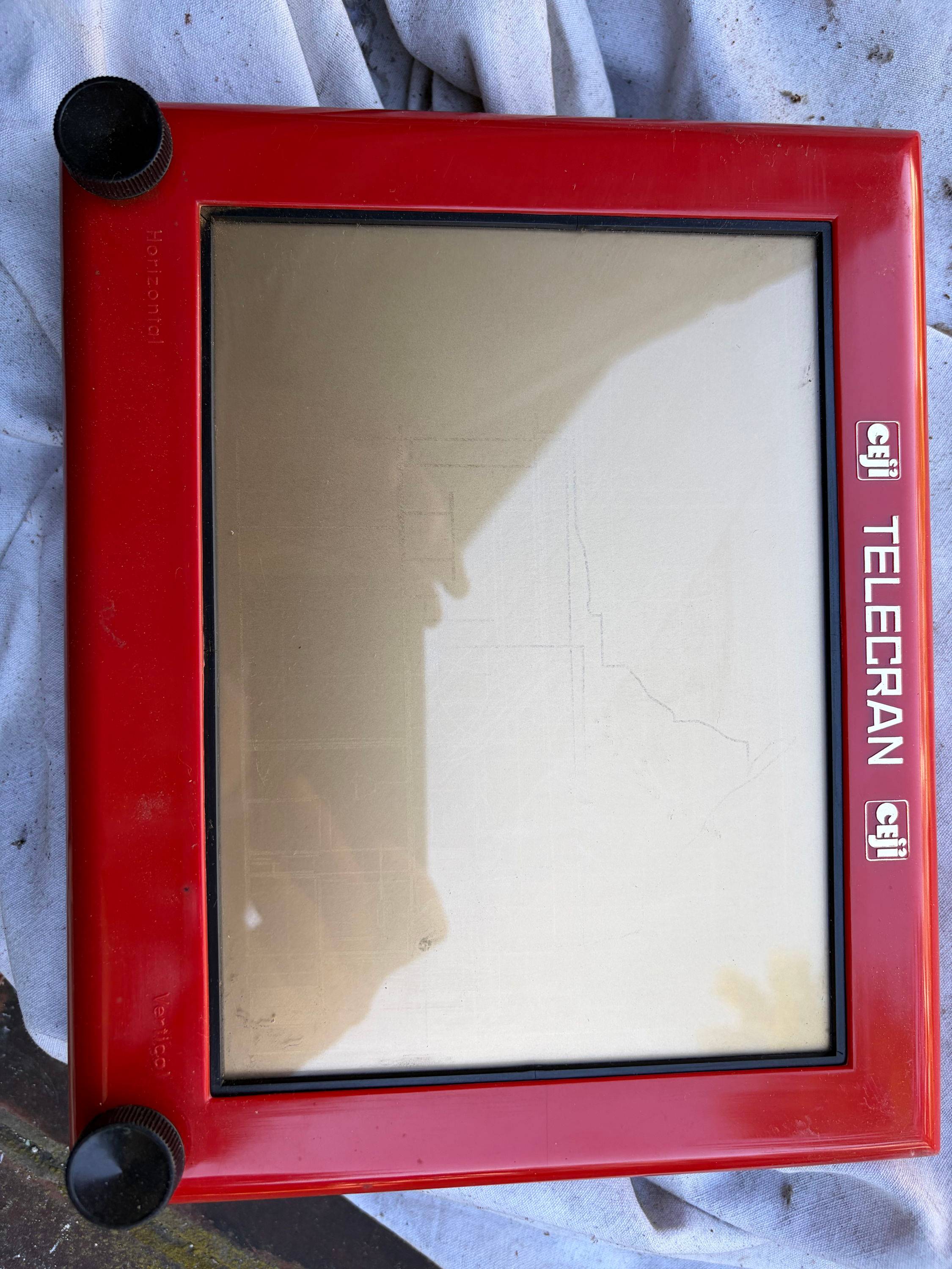 Vends jeu Telecran - écran magique - vintage