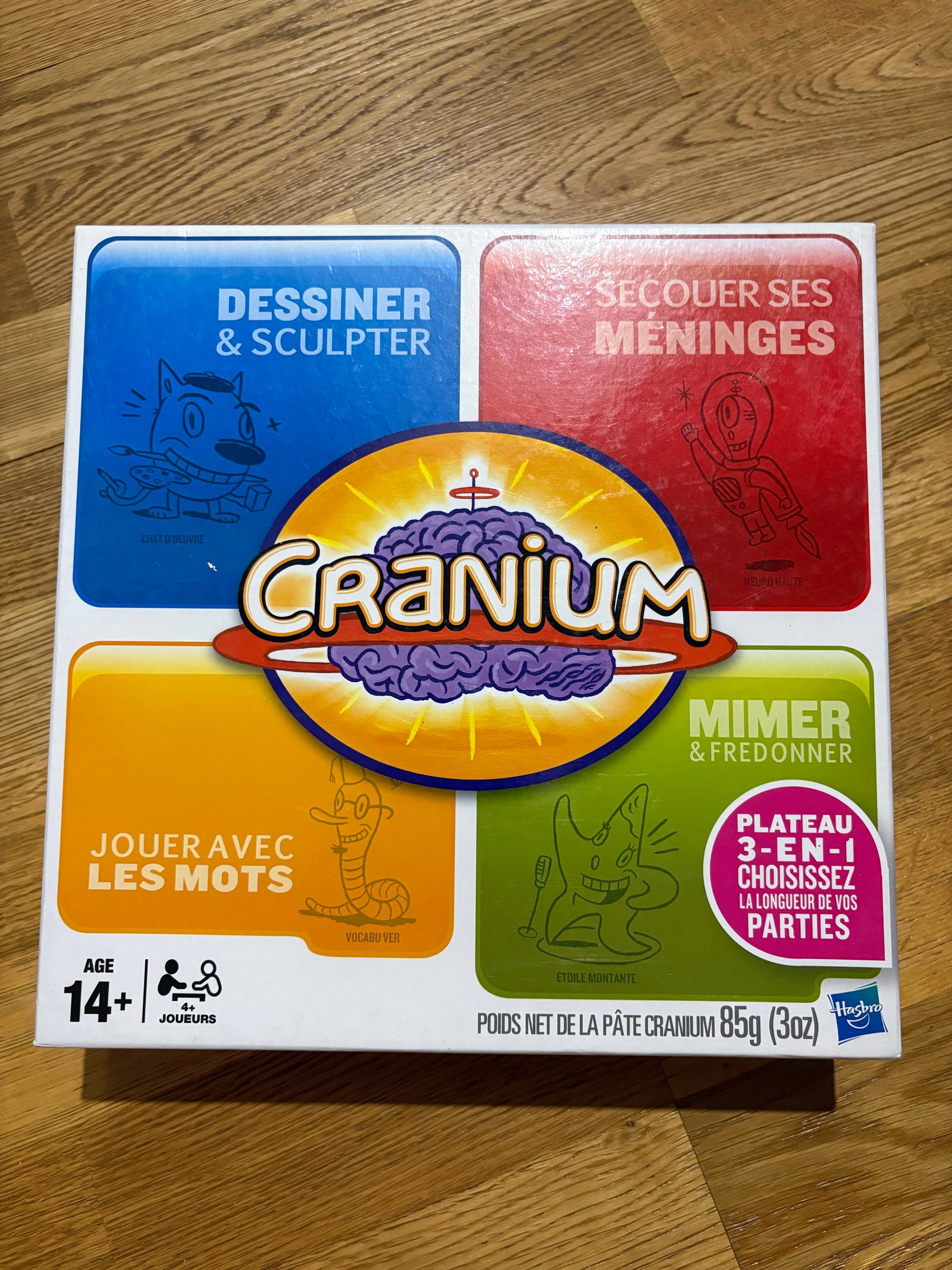 Vends Cranium 14 ans et plus