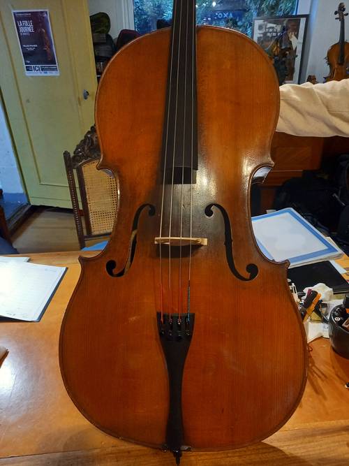 Vends violoncelle Laberte et Humbert fin XIXème belle réplique Nicolo-Amati manufacturé à Mirecourt