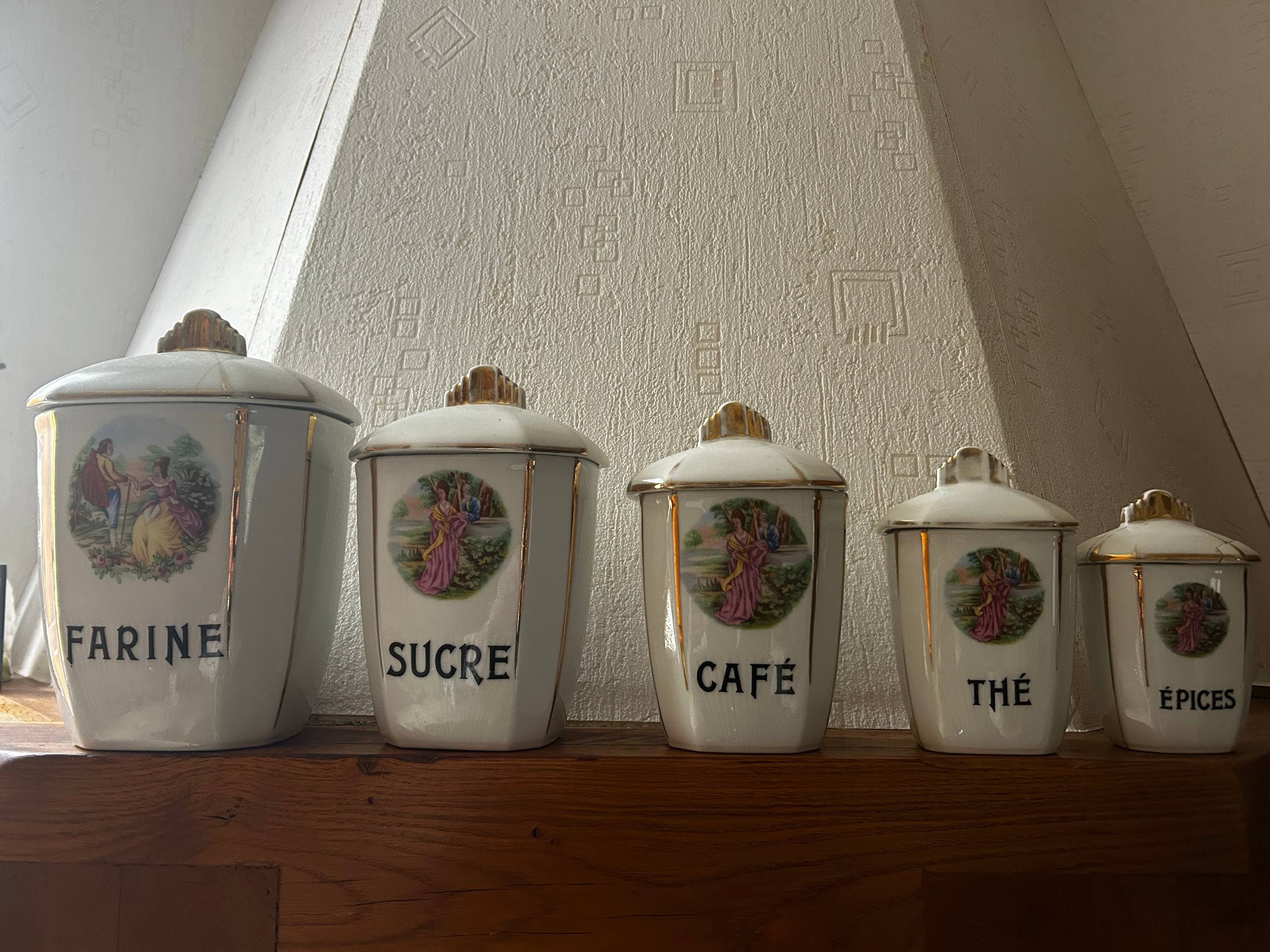 Lot ancien Pots à Epices