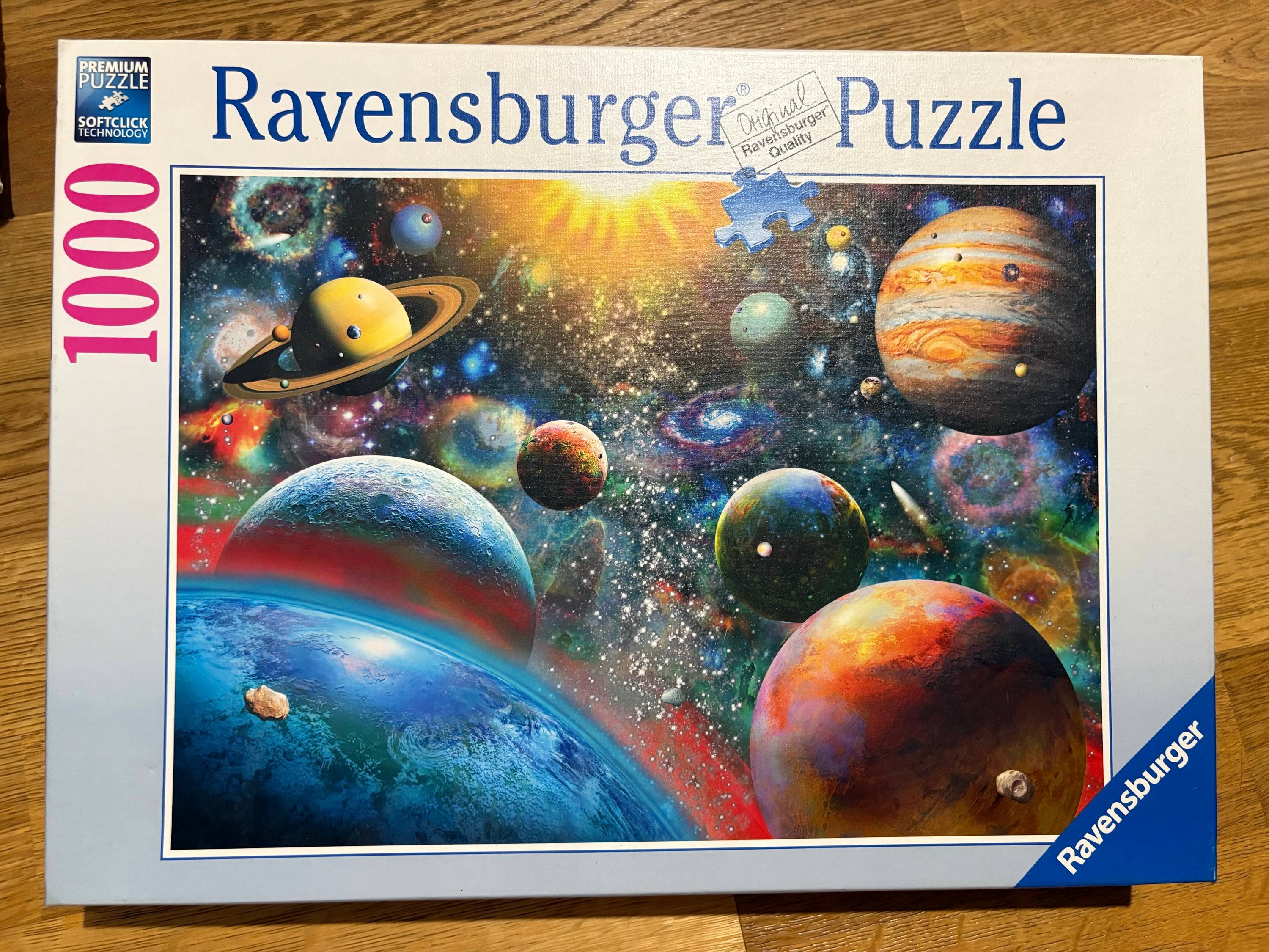 Vends puzzle planètes
