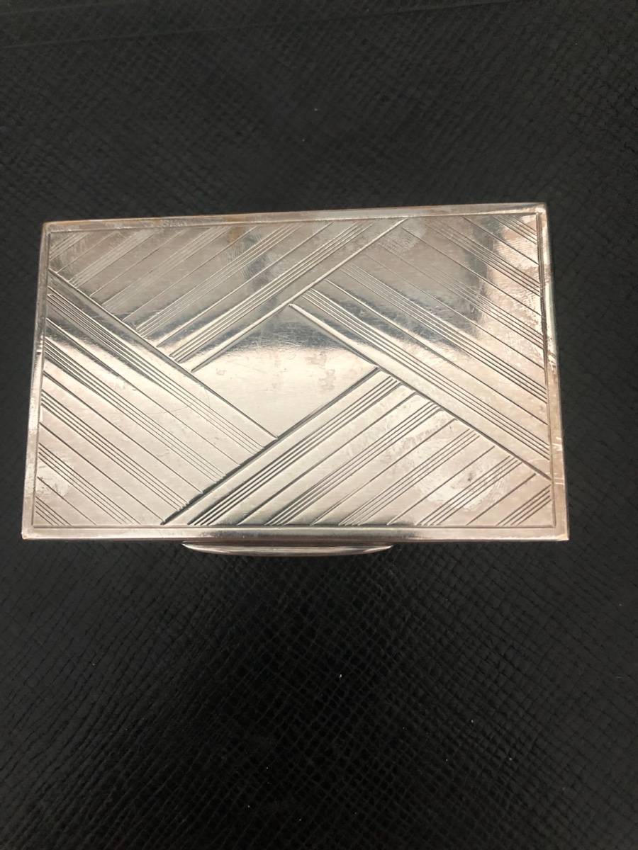 Étui à cigarettes Vintage Art Déco Très bon état