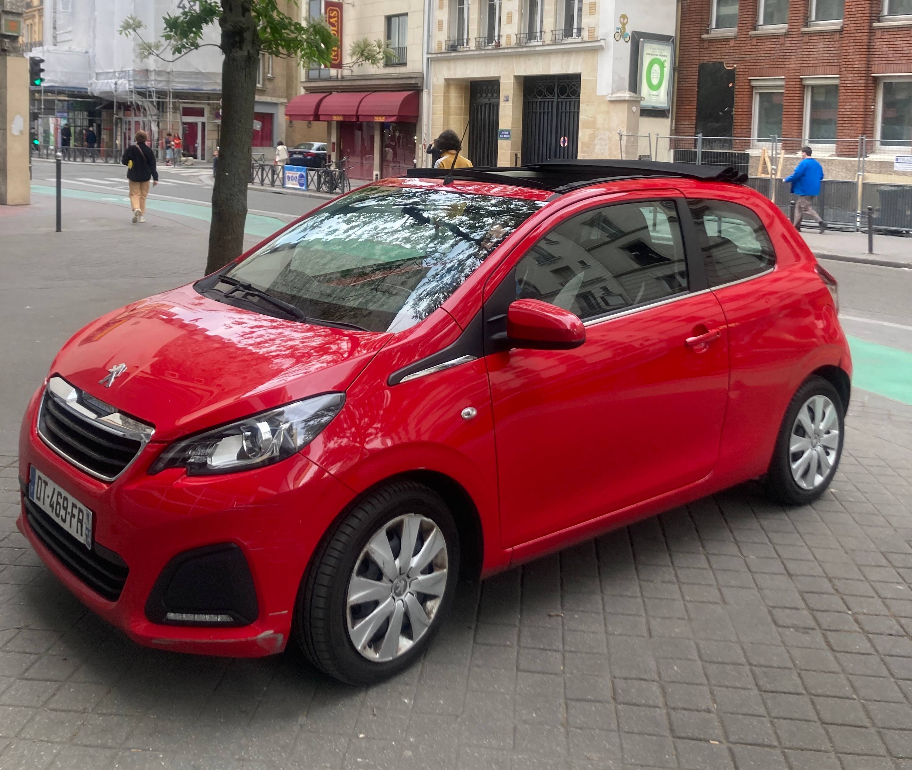 Vends Peugeot 108, 2015, 63000km