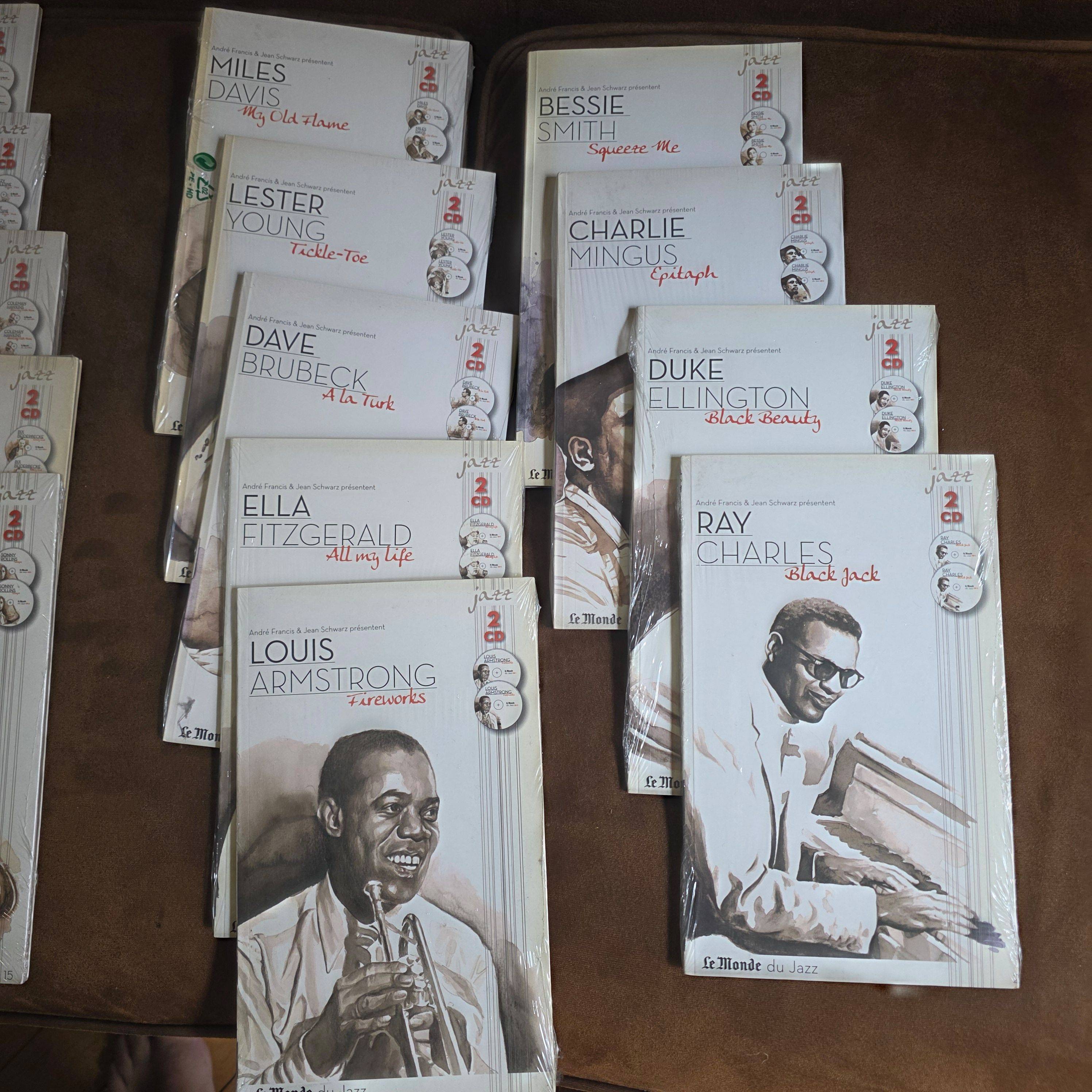 Vends lot de 58 CD de jazz, 29 artistes
